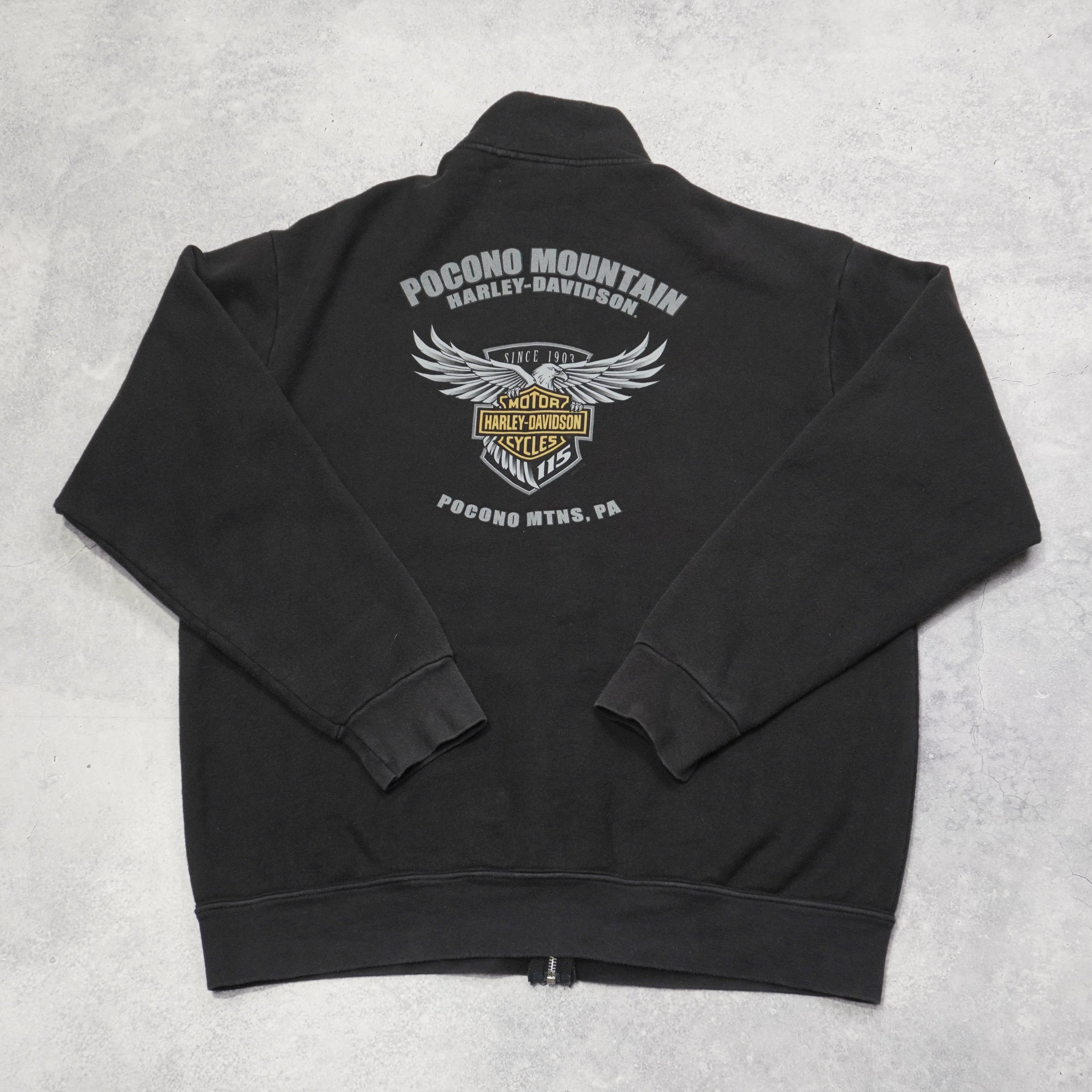 2000s Harley-Davidson Pocono Mountain Zip Up Jac