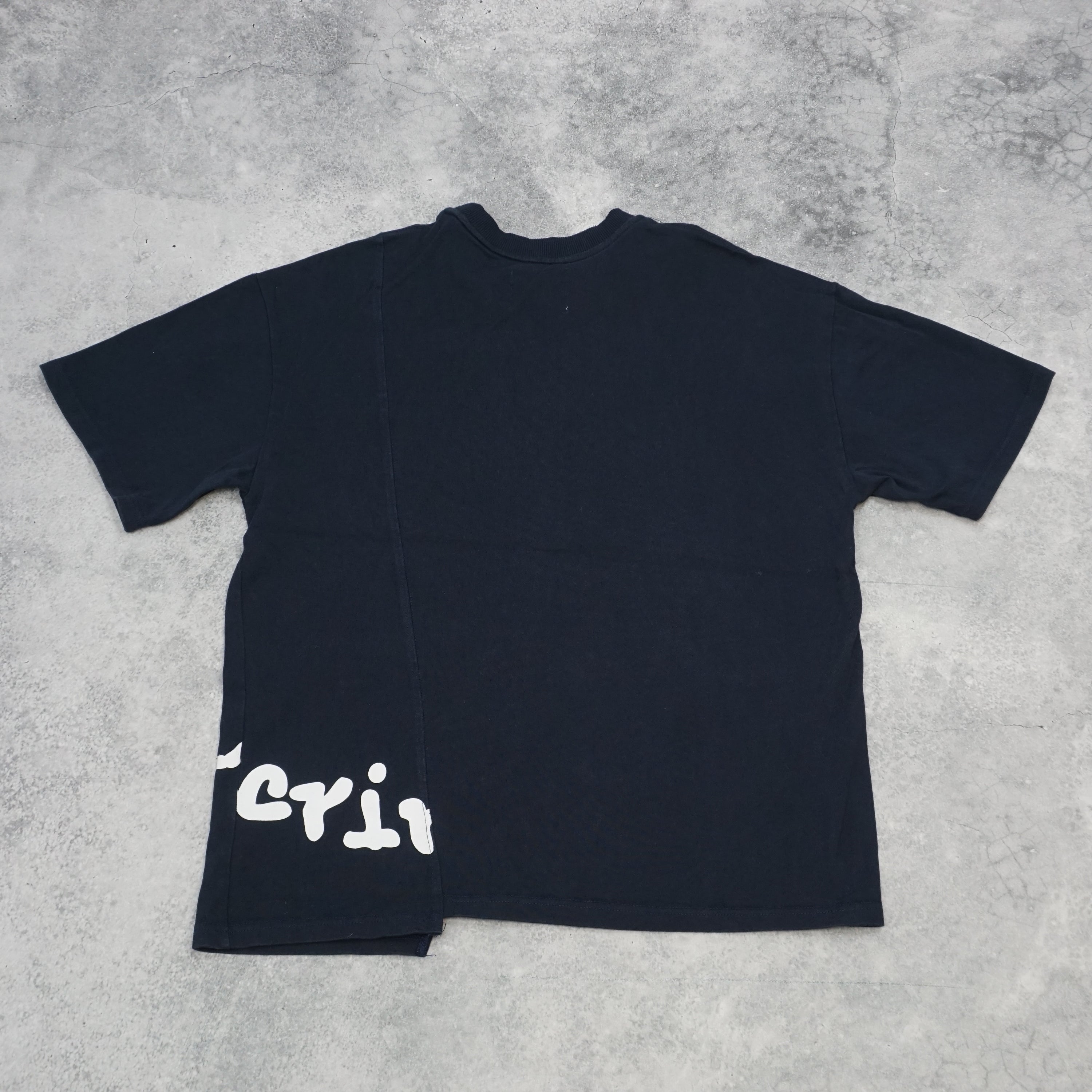 Graphic Asymmetrical T-Shirt