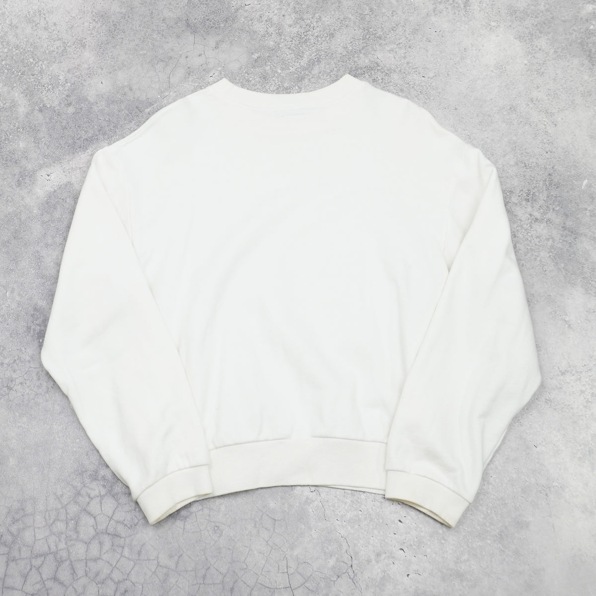 Kapital Smiley Elbow Patch Crewneck