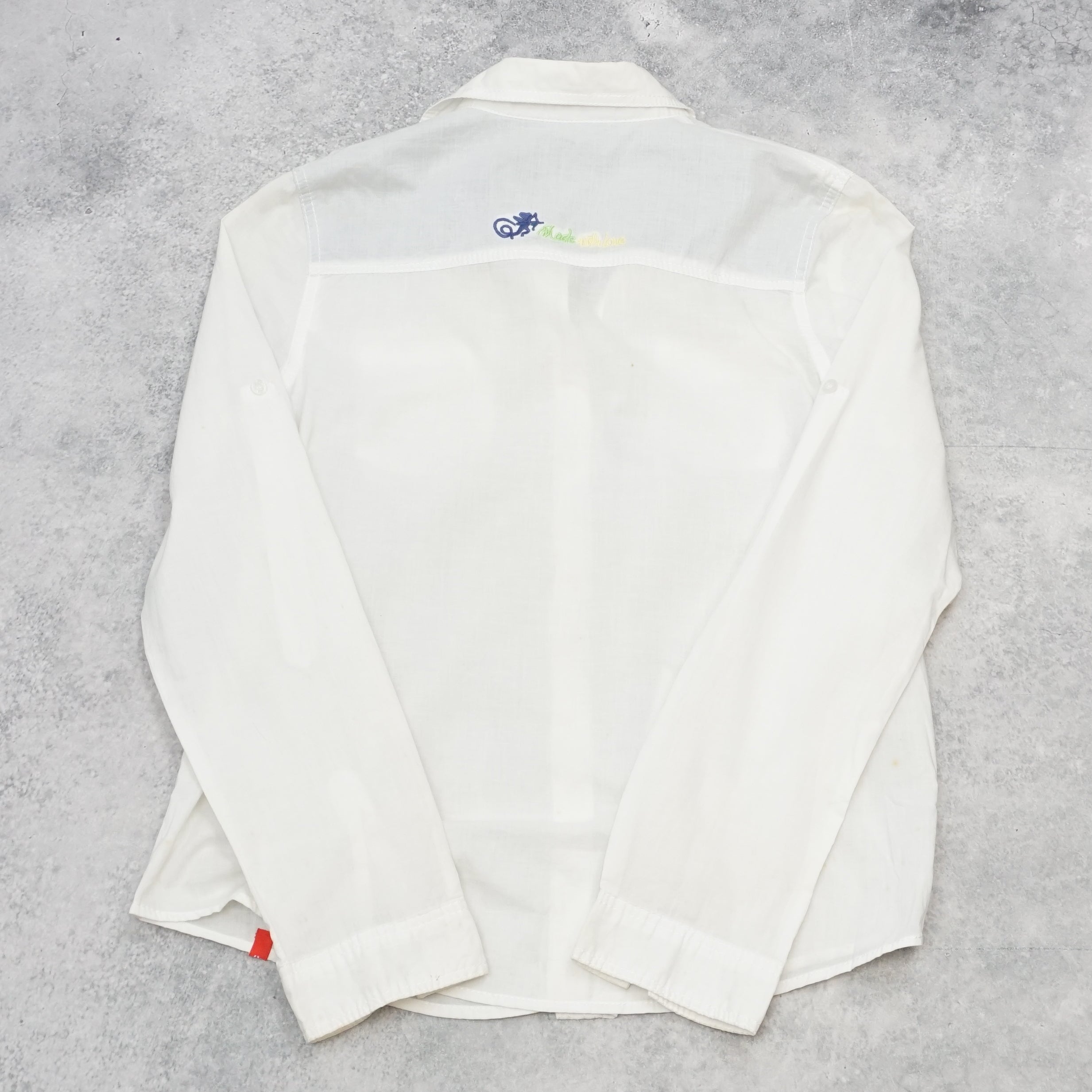 Edc Embroidered Floral Shirt