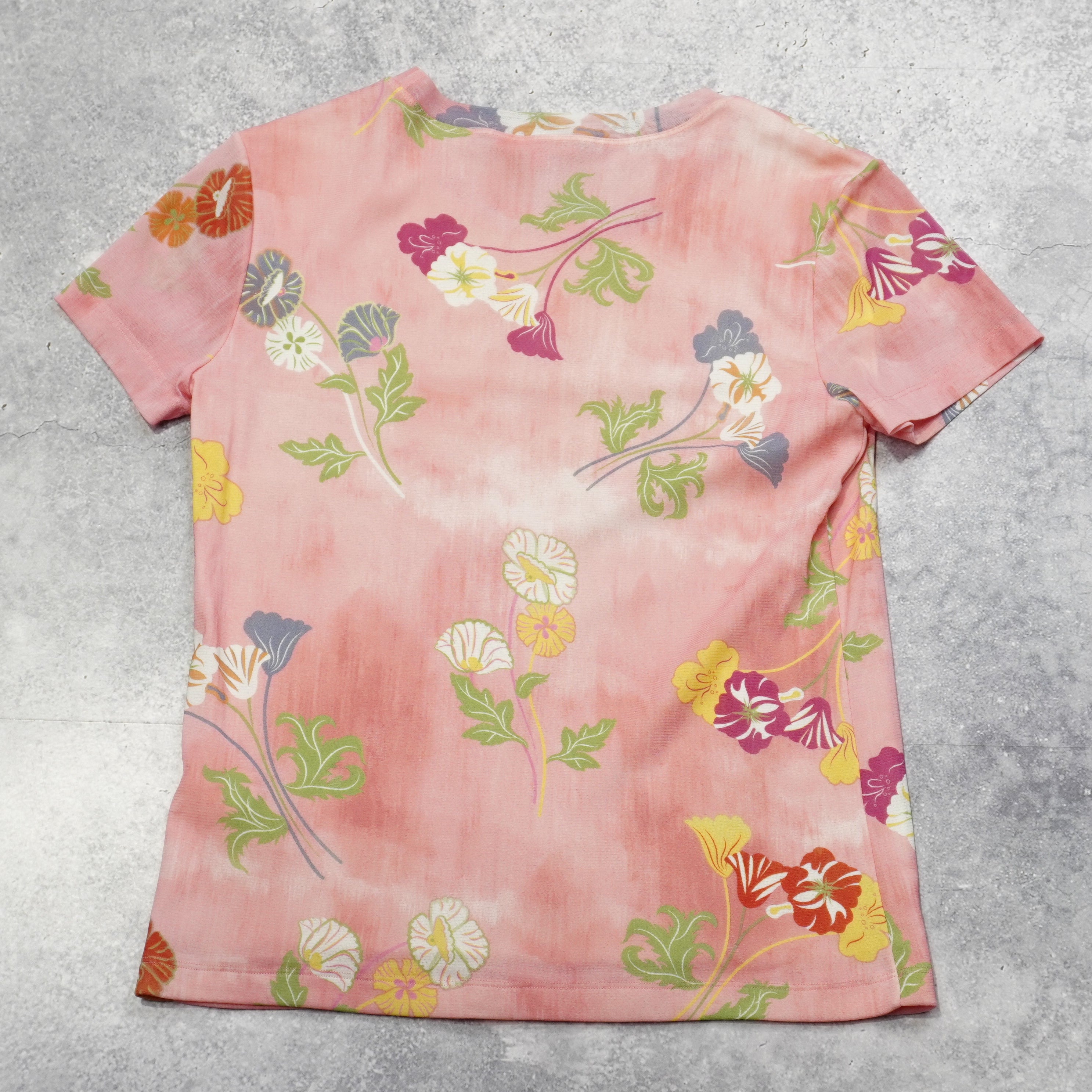 2000s Vivienne Tam Floral Print Top