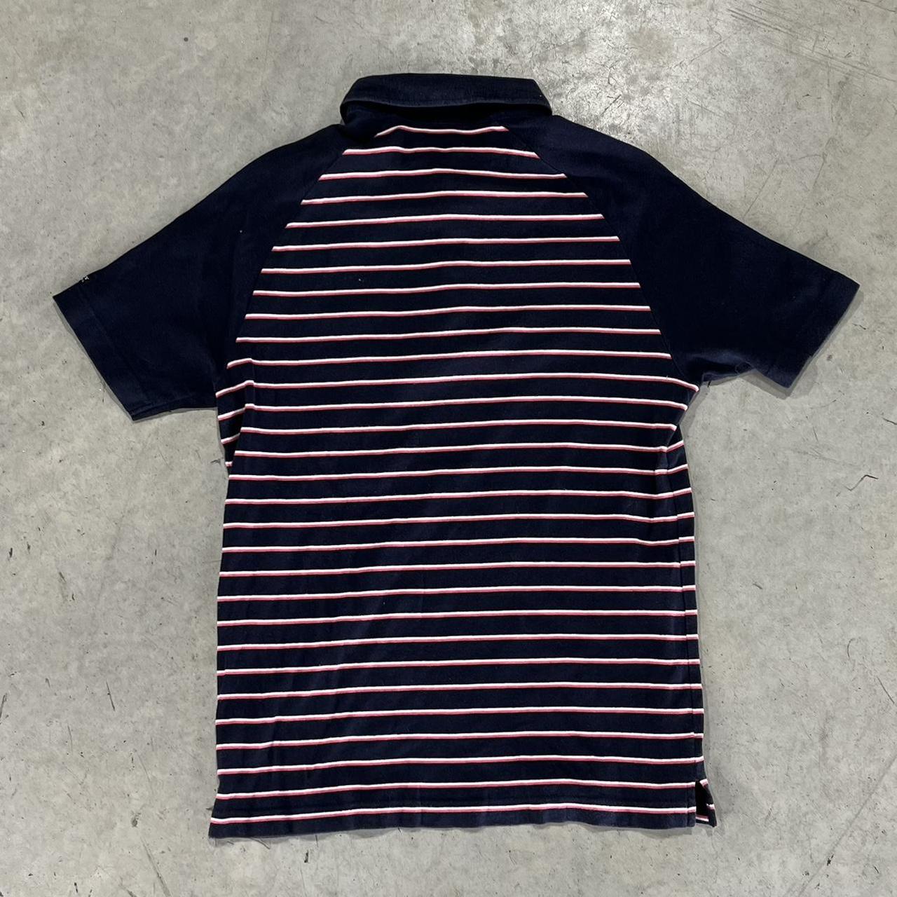 90s Burberry Striped Polo