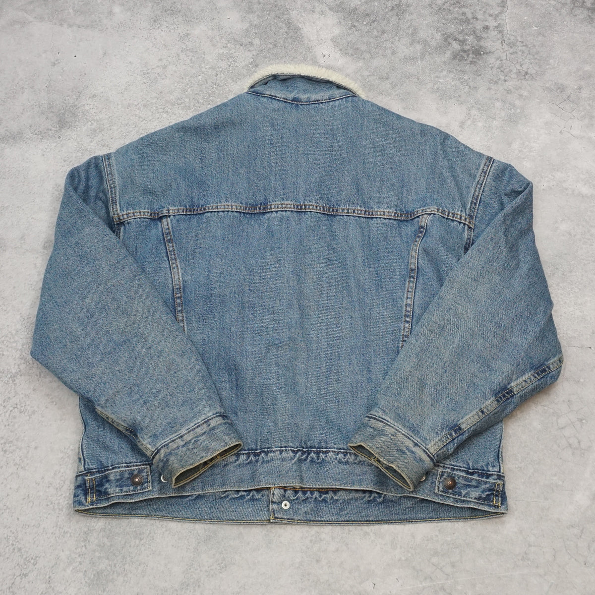 Levi's Sherpa Lined Trucker Denim Jacket