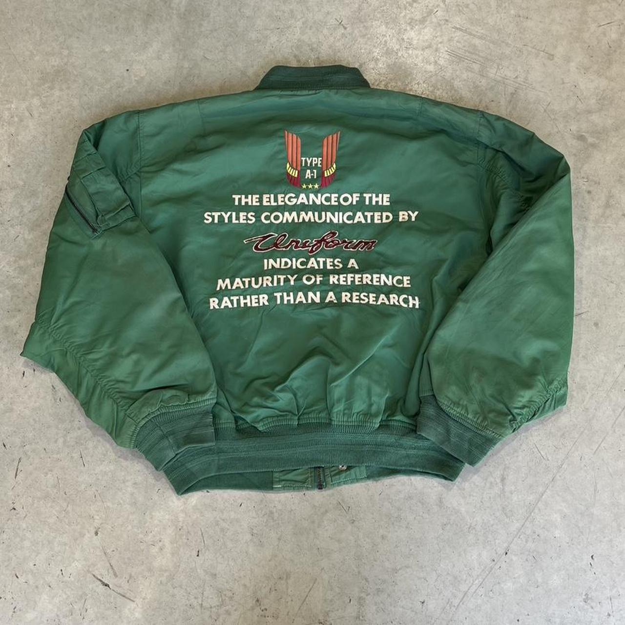 90s UniForm Embroidered Jacket