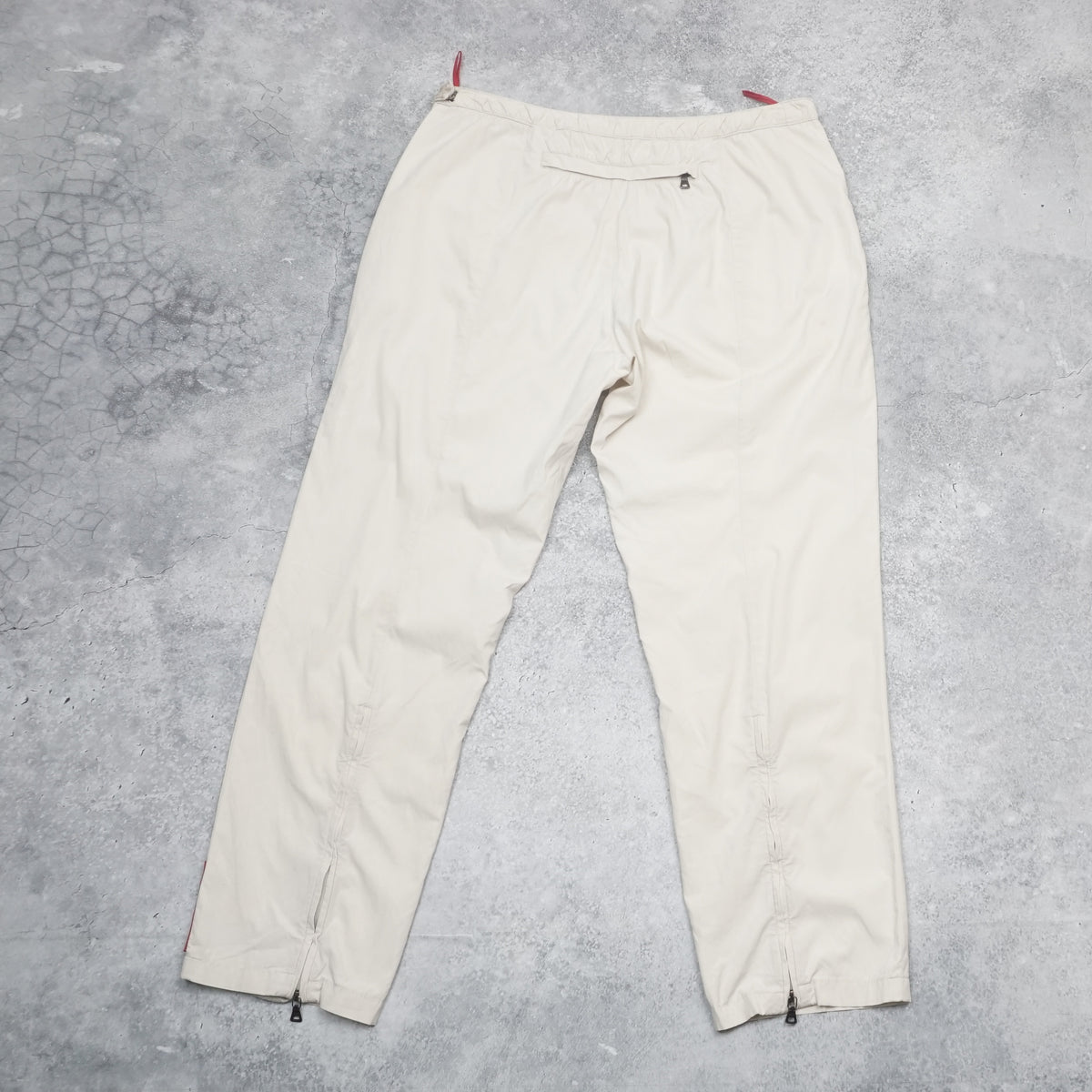 90s Prada Sport Red Tab Nylon Technical Pants