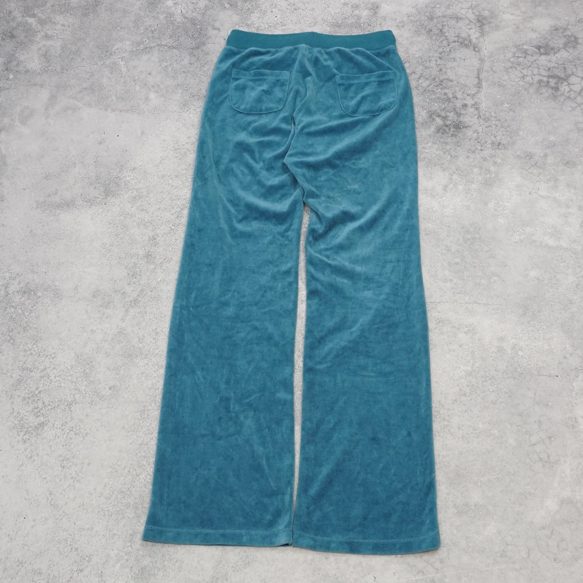 2000s Zunderine Velour Flare Track Pants