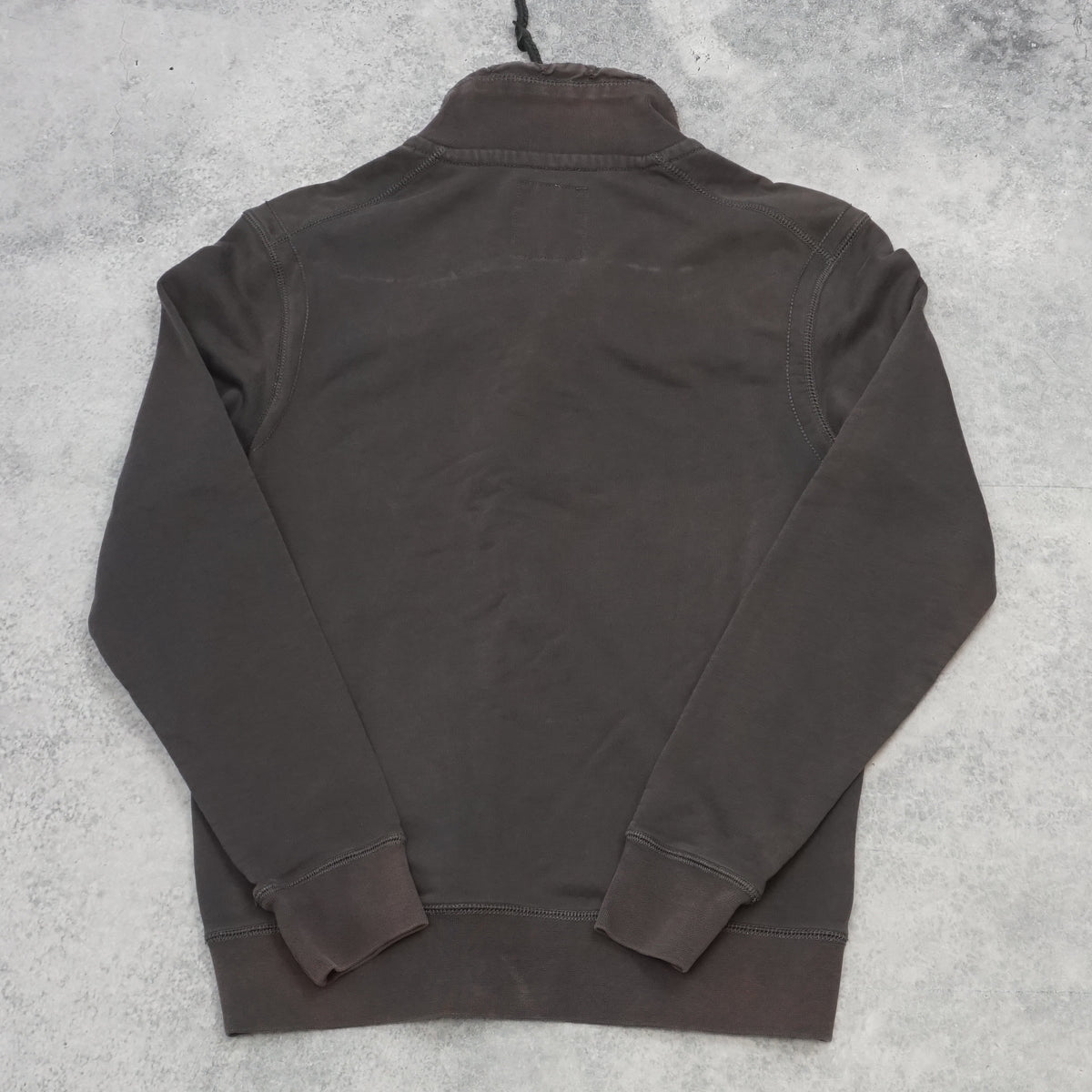 2000s Esprit Button Neck Washed Crewneck Jumper