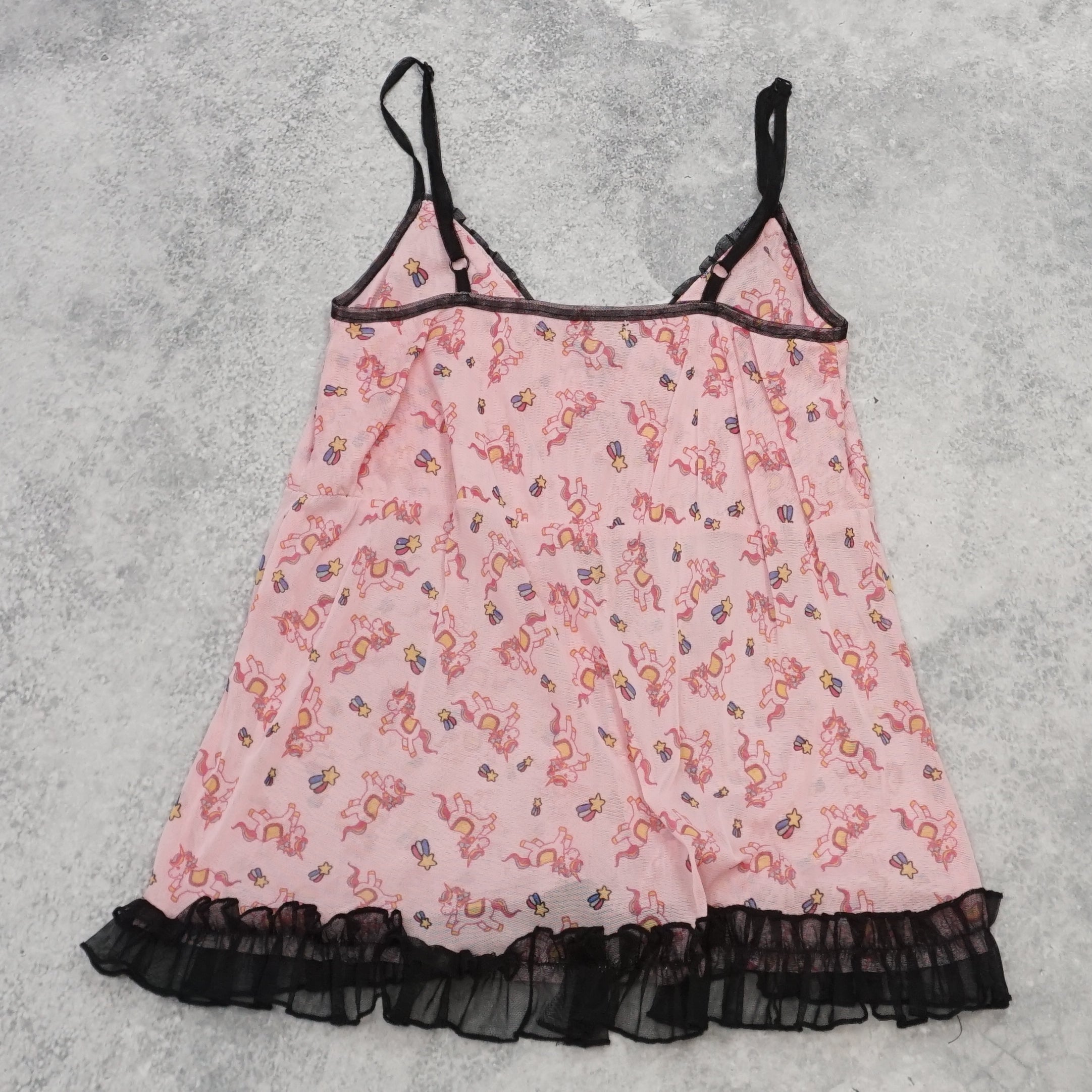 2000s ACDC Rag Patterned Cami