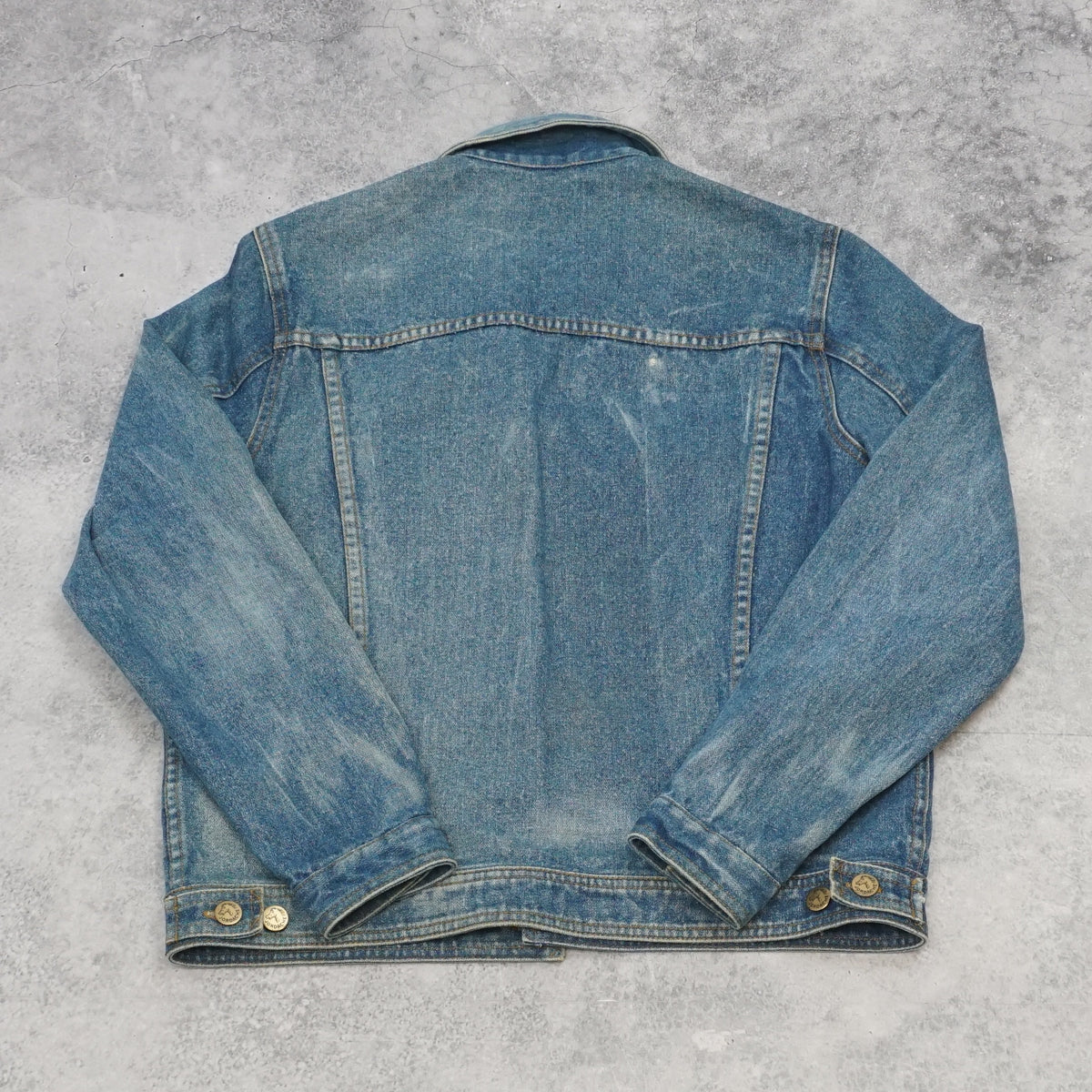 80s Jordache Trucker Faded Denim Jacket
