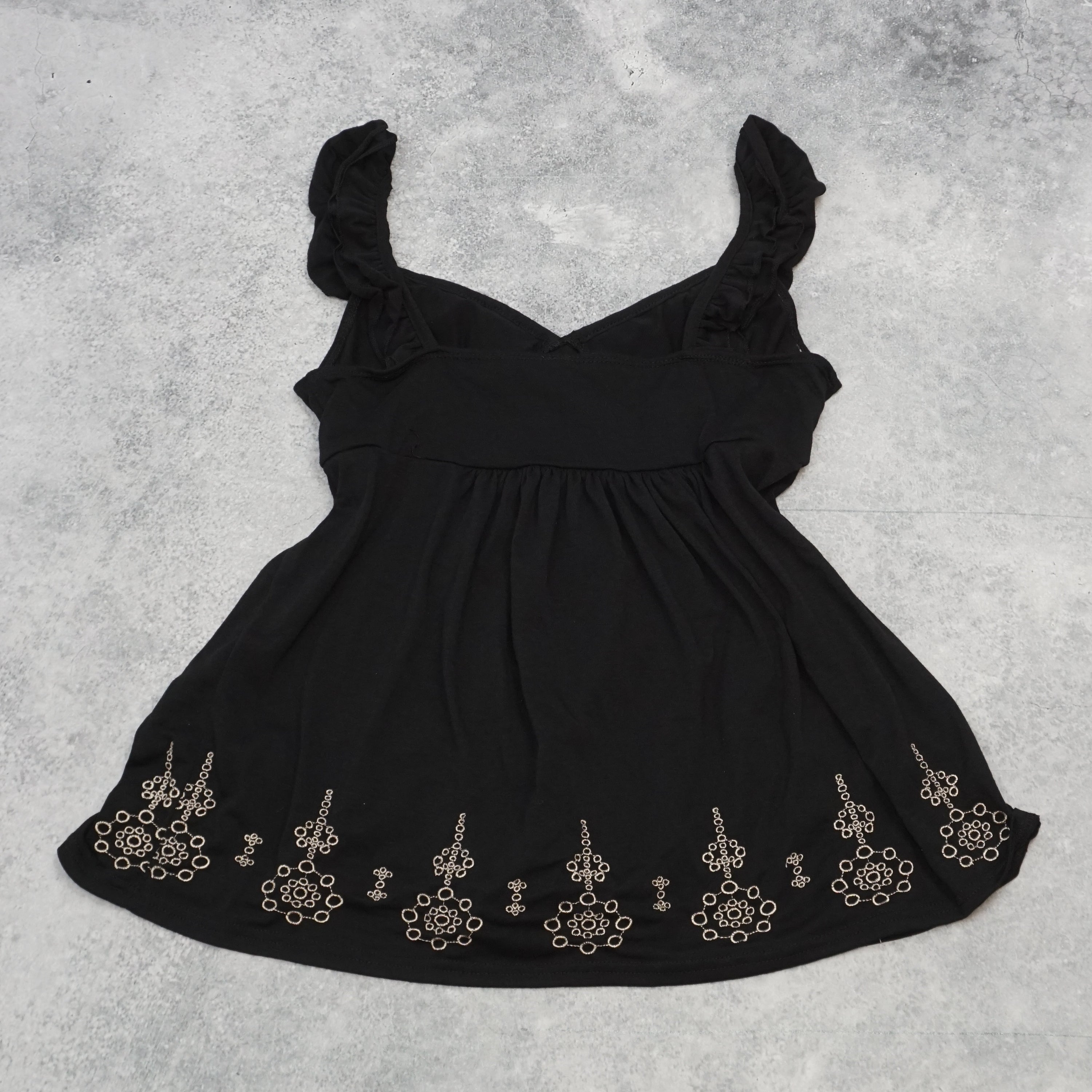 Tightrrope Embroidered Top