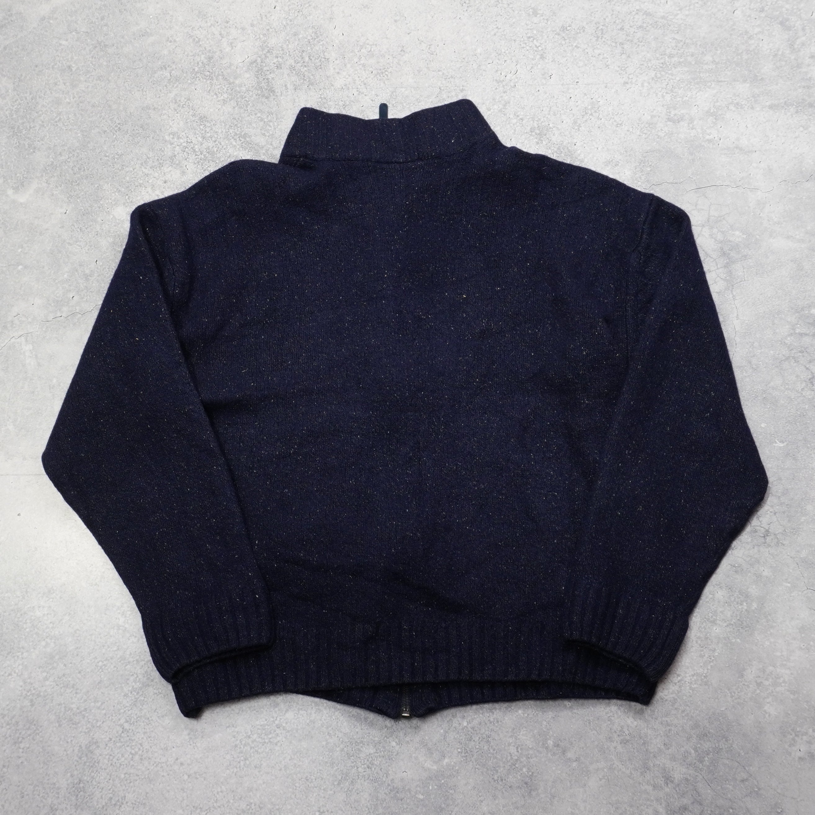 2000s Lacoste Wool Zip Up