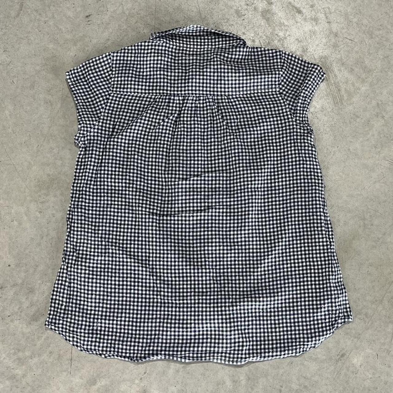 2000s Maple Gingham Button Up