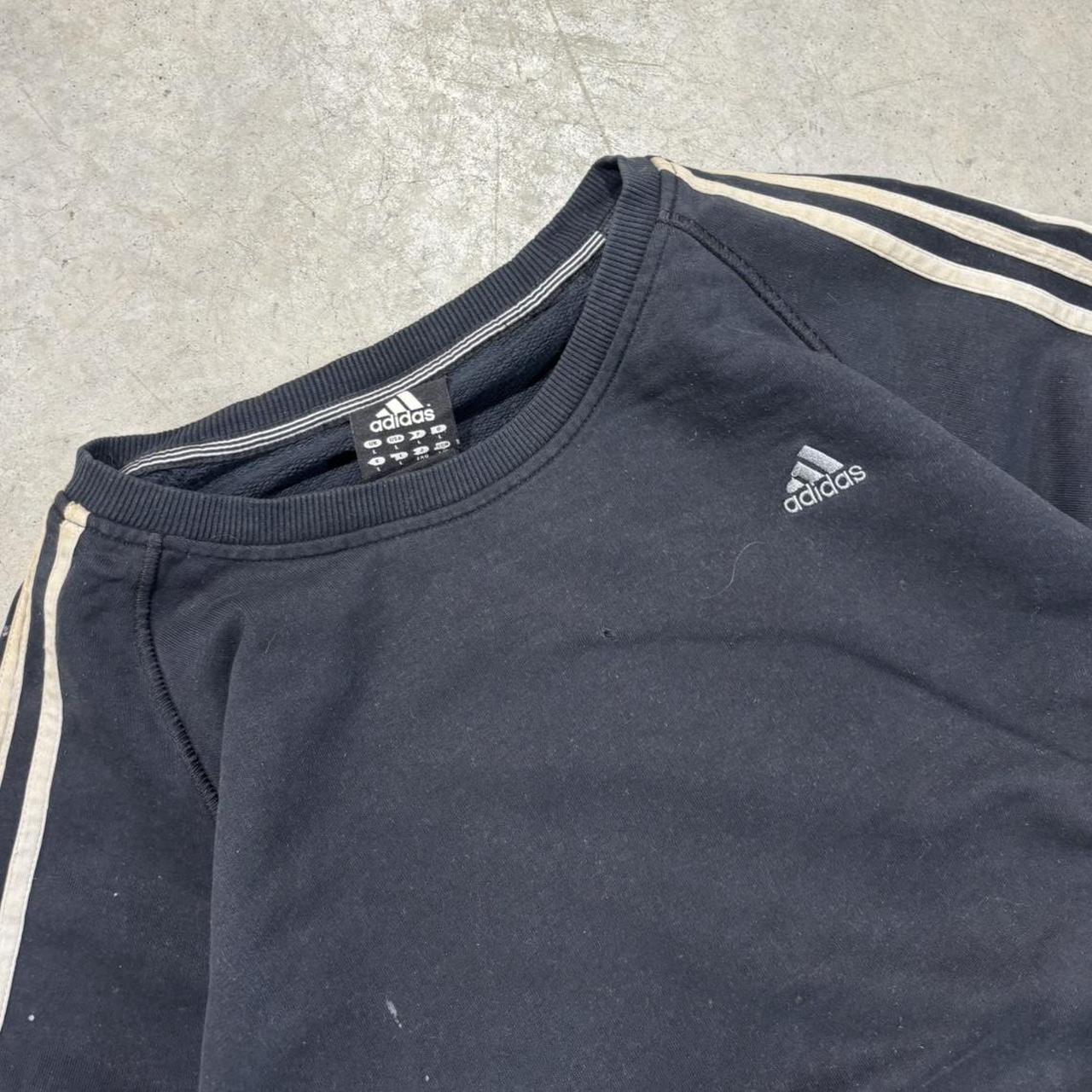 2000s Adidas Oversized Crewneck