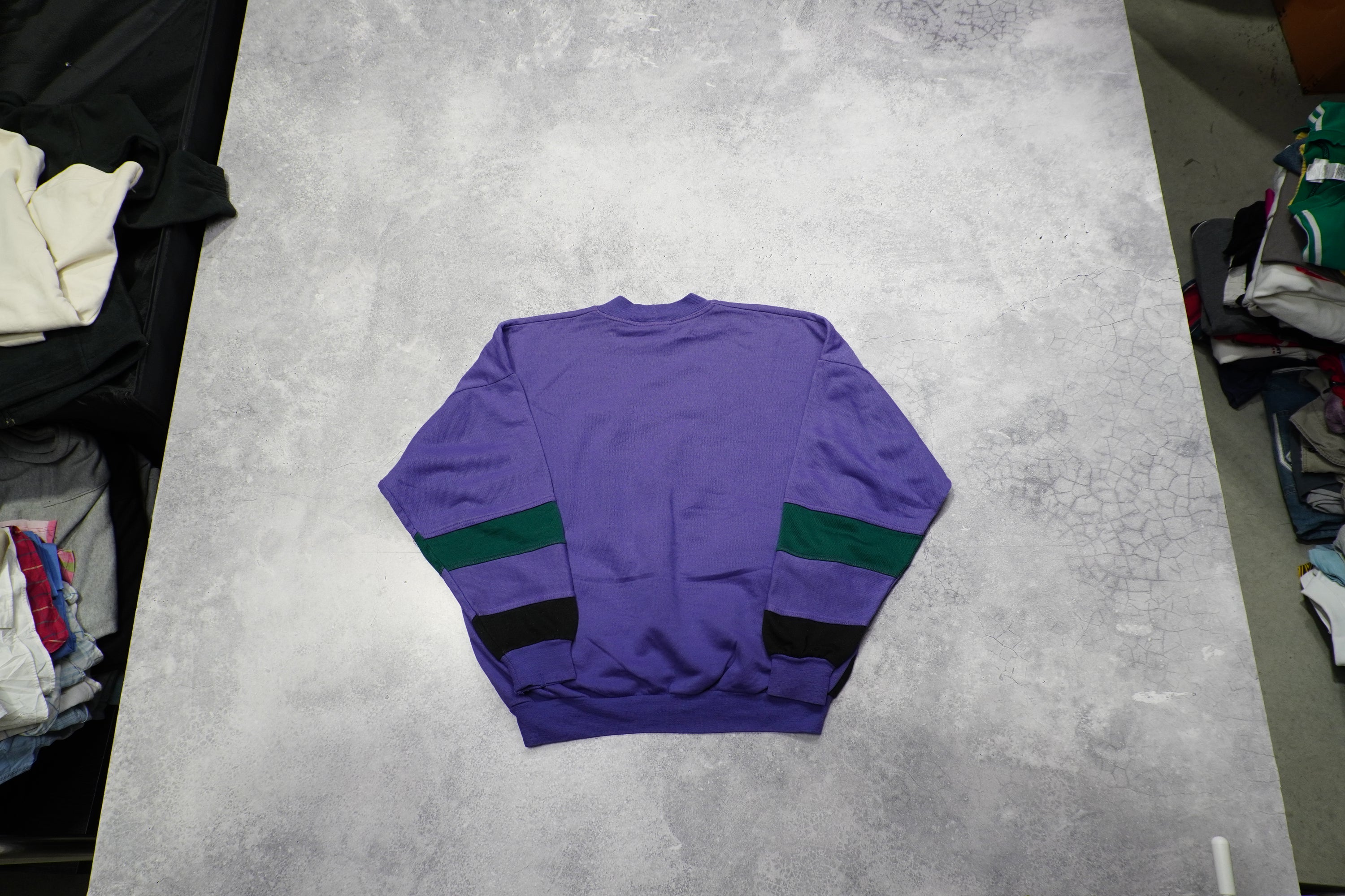 90s Embroidered Graphic Crewneck