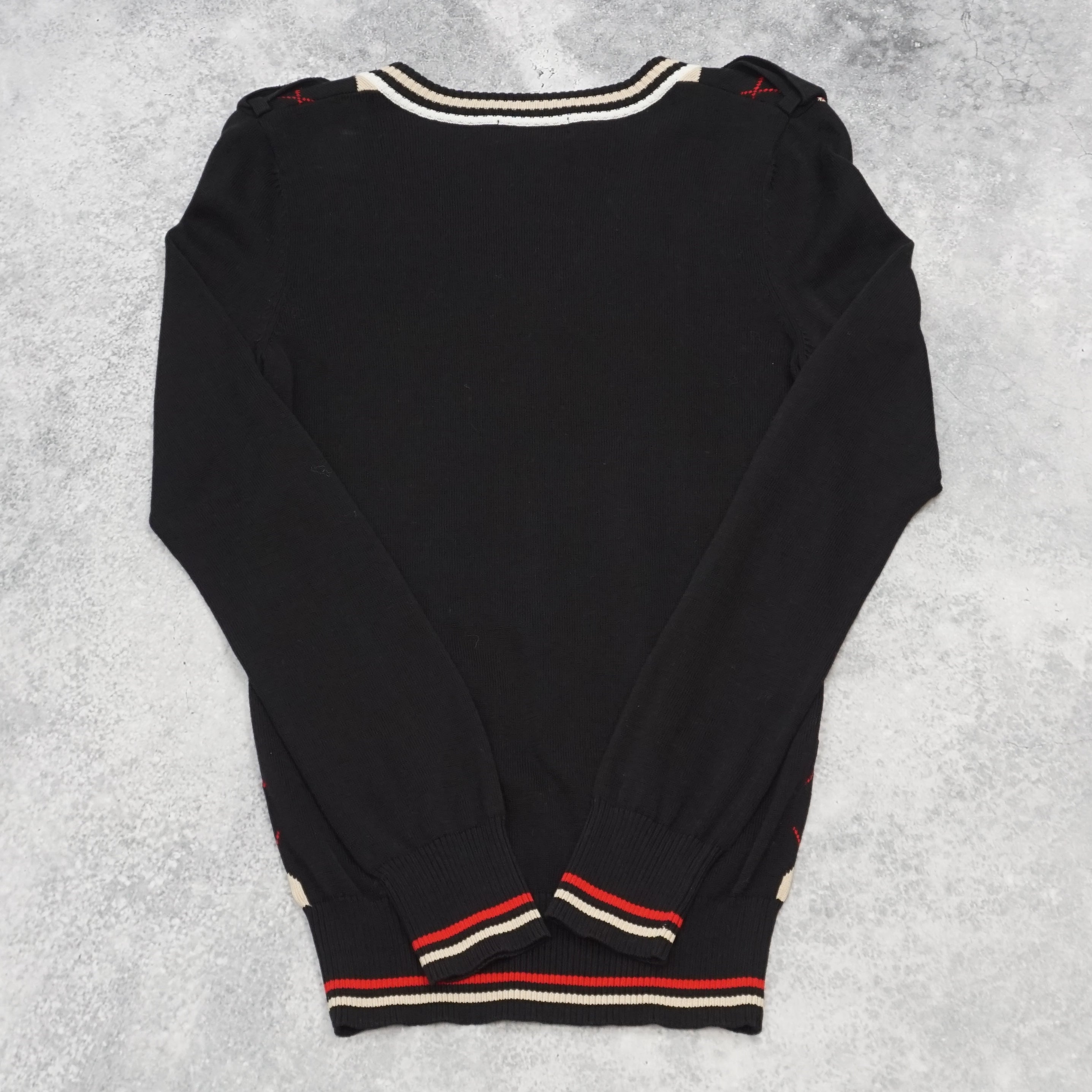 Burberry Argyle Patterned Knit