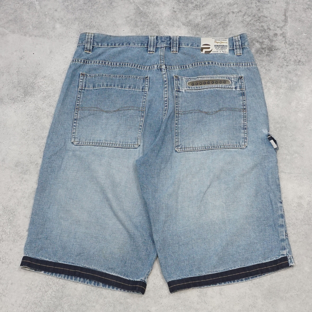 2000s Pepe Jeans Baggy Cargo Pocket Jorts