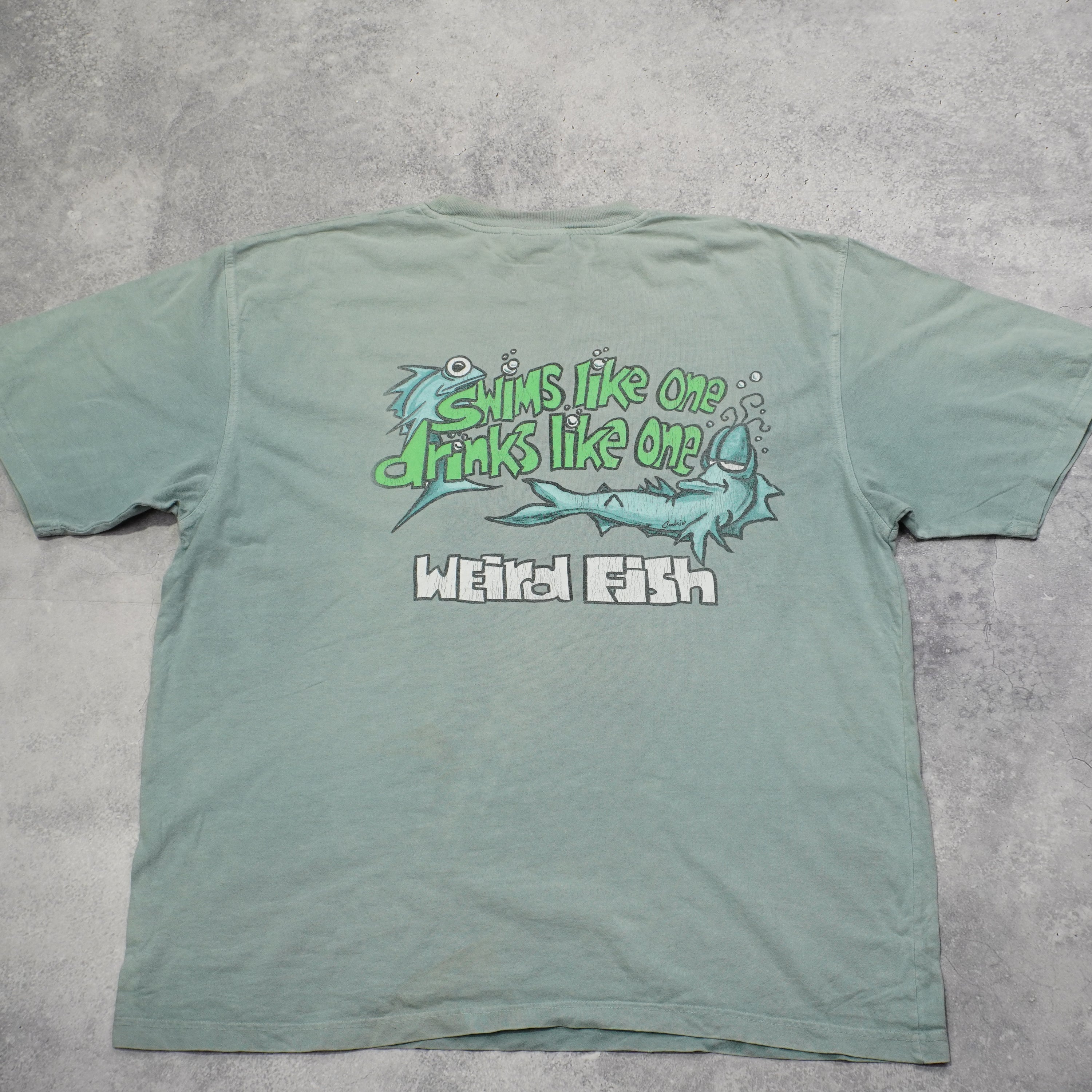 2000s Weird Fish Surf T-Shirt