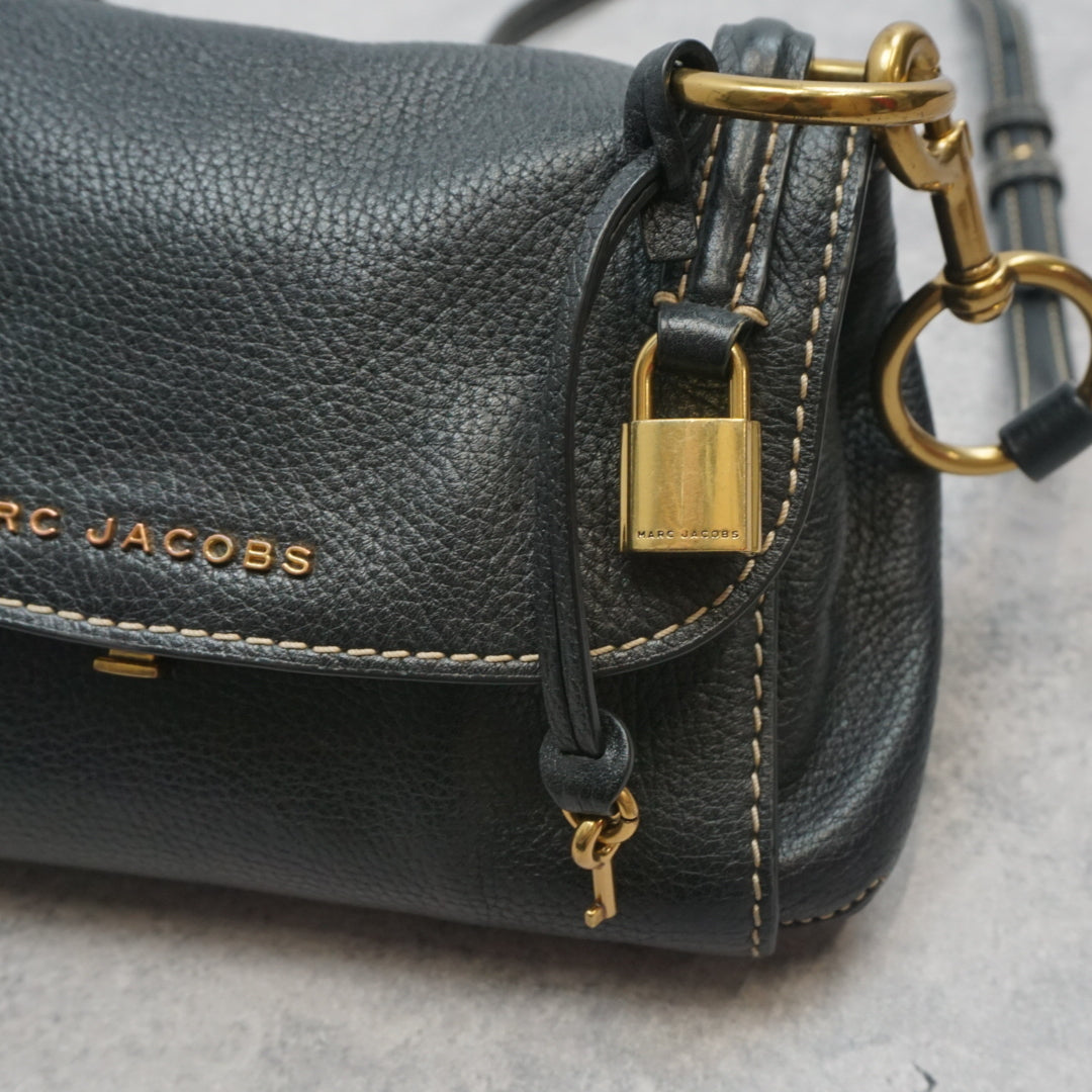 2000s Marc Jacobs Mini Leather Flap Handbag