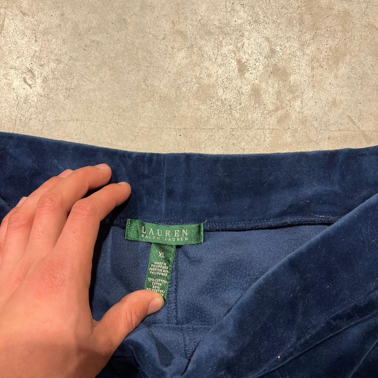 2000s Polo Ralph Lauren Velour Sweatpants