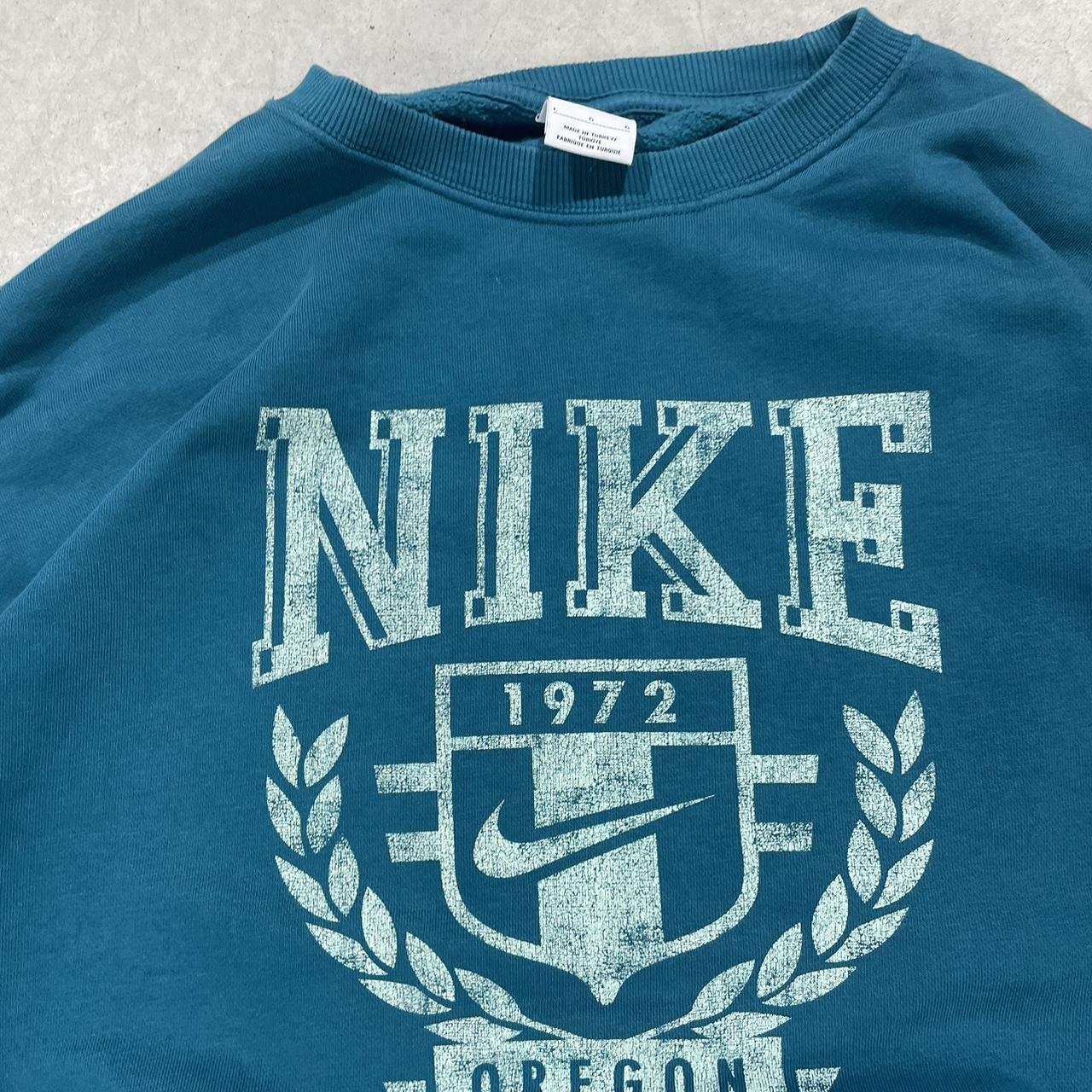 2000s Nike Oversized Crewneck Sweater