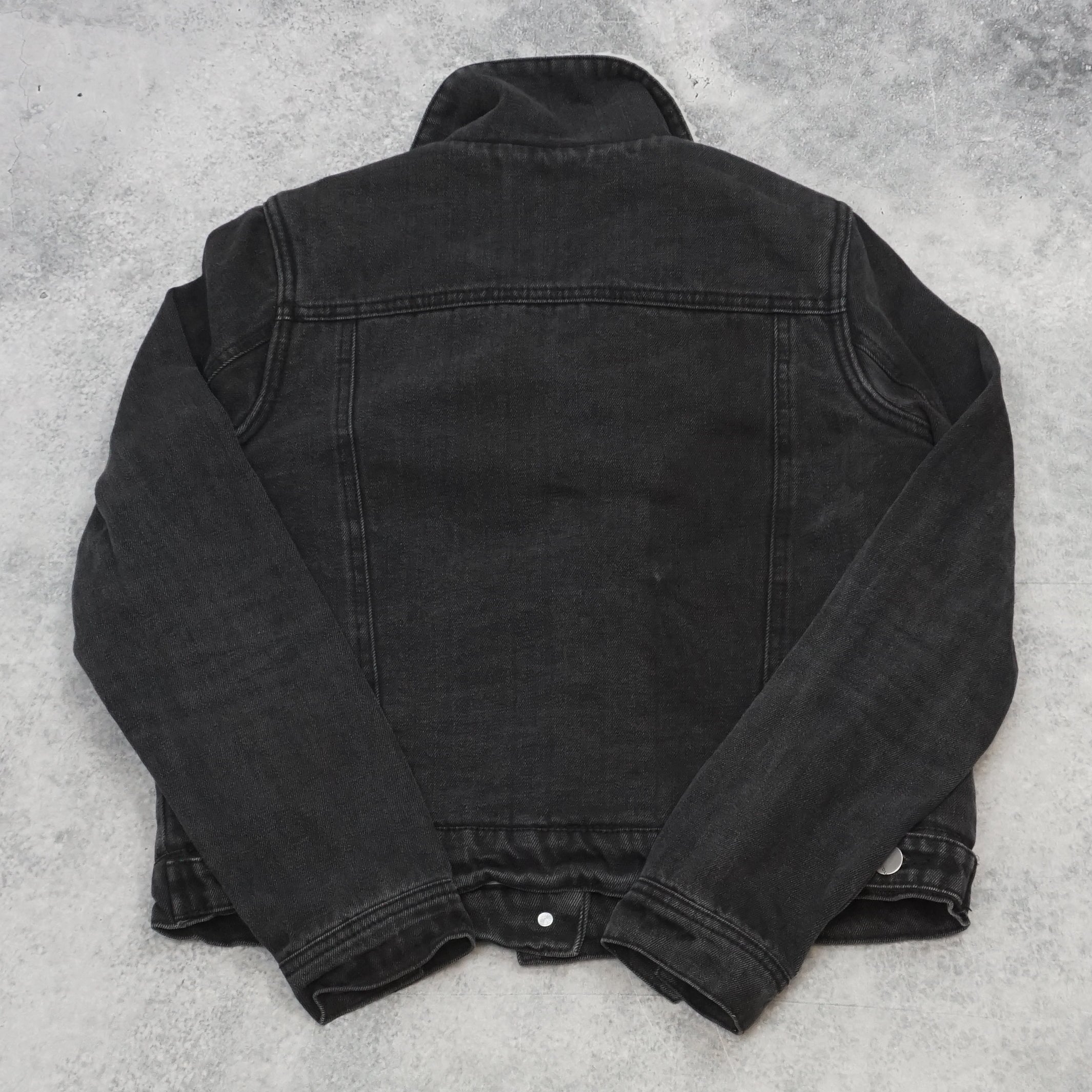 Jou Jou Sherpa Lined Denim Jacket