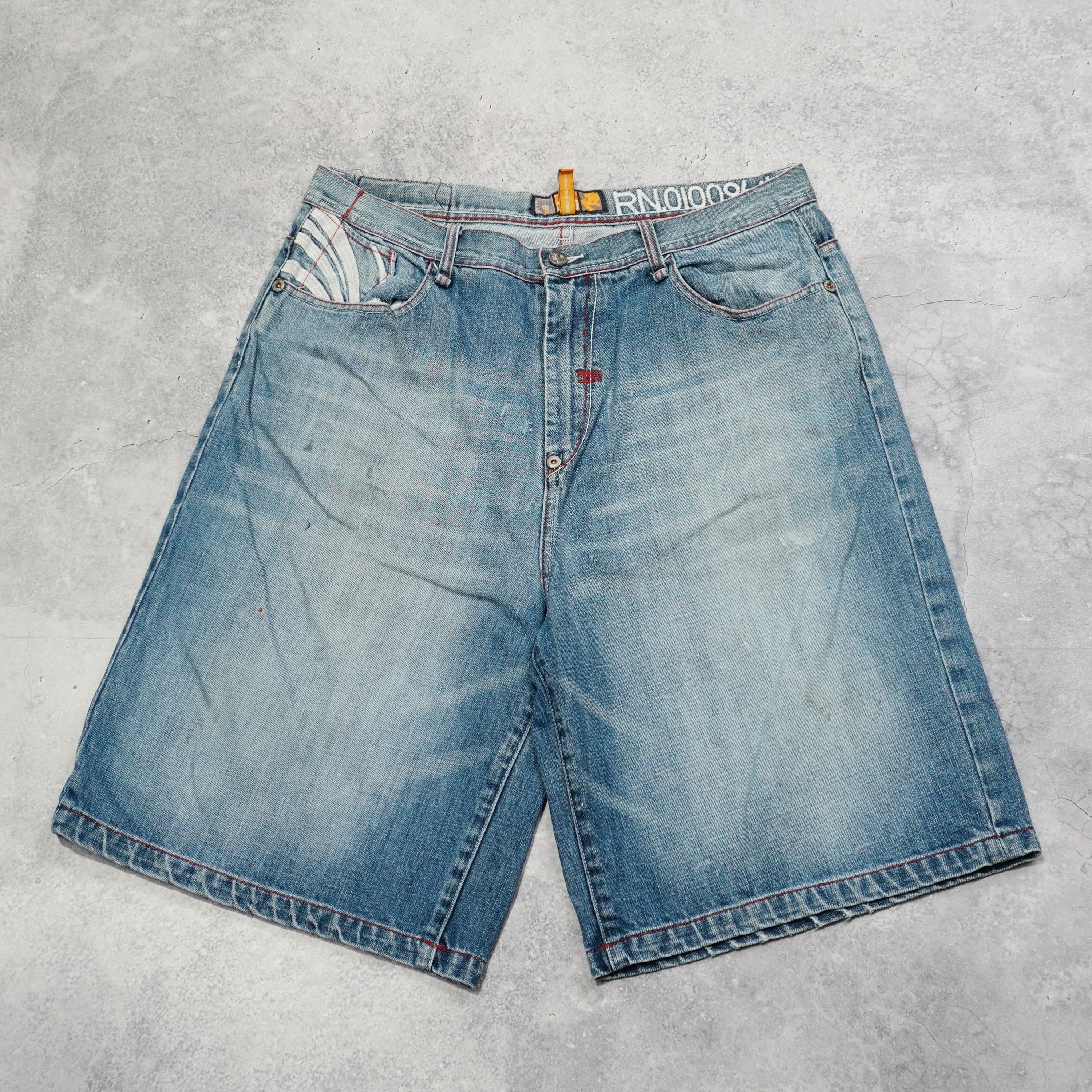 2000s Akademiks Graphic Pocket Jorts