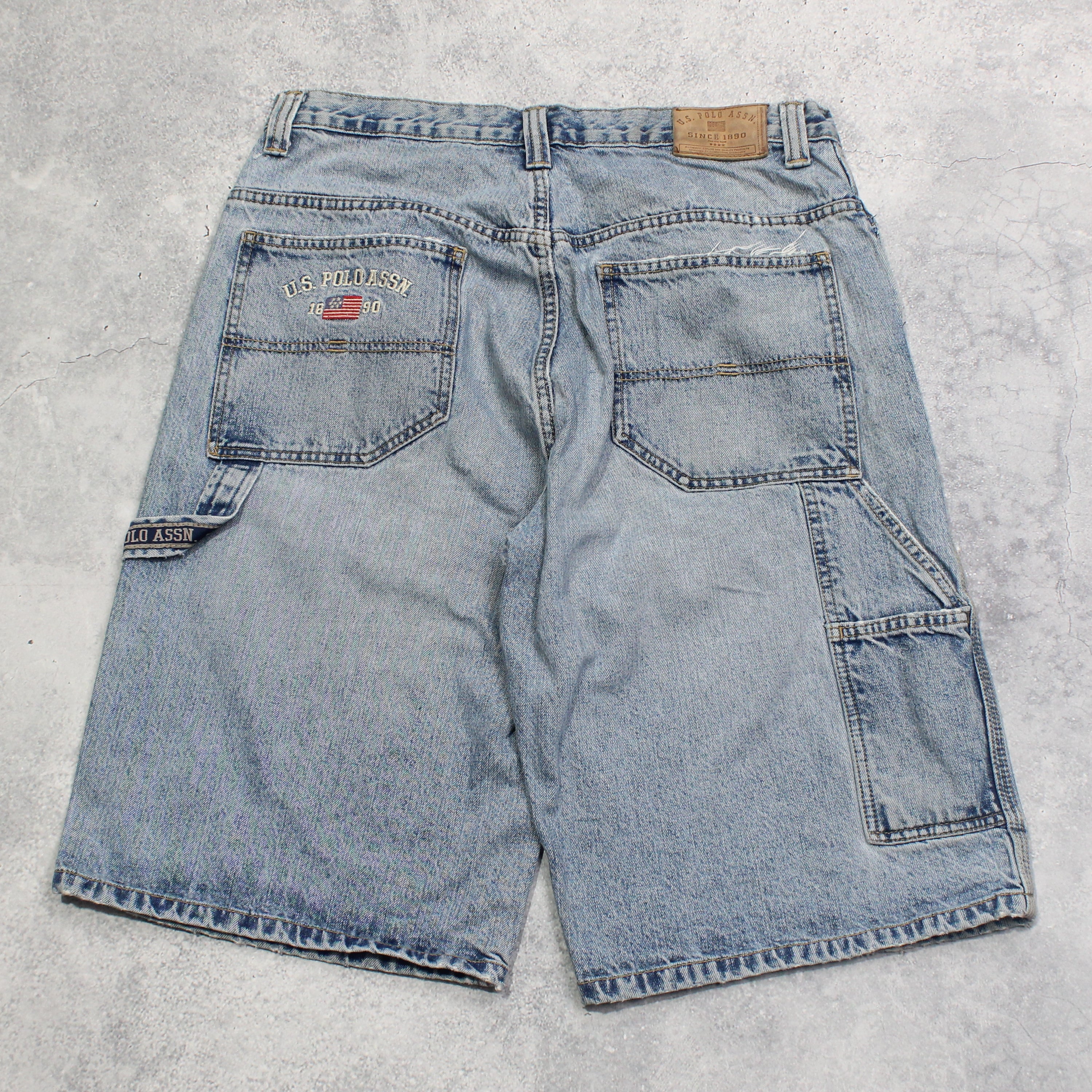 2000s U.S. Polo Assn. Cargo Shorts Carpenter