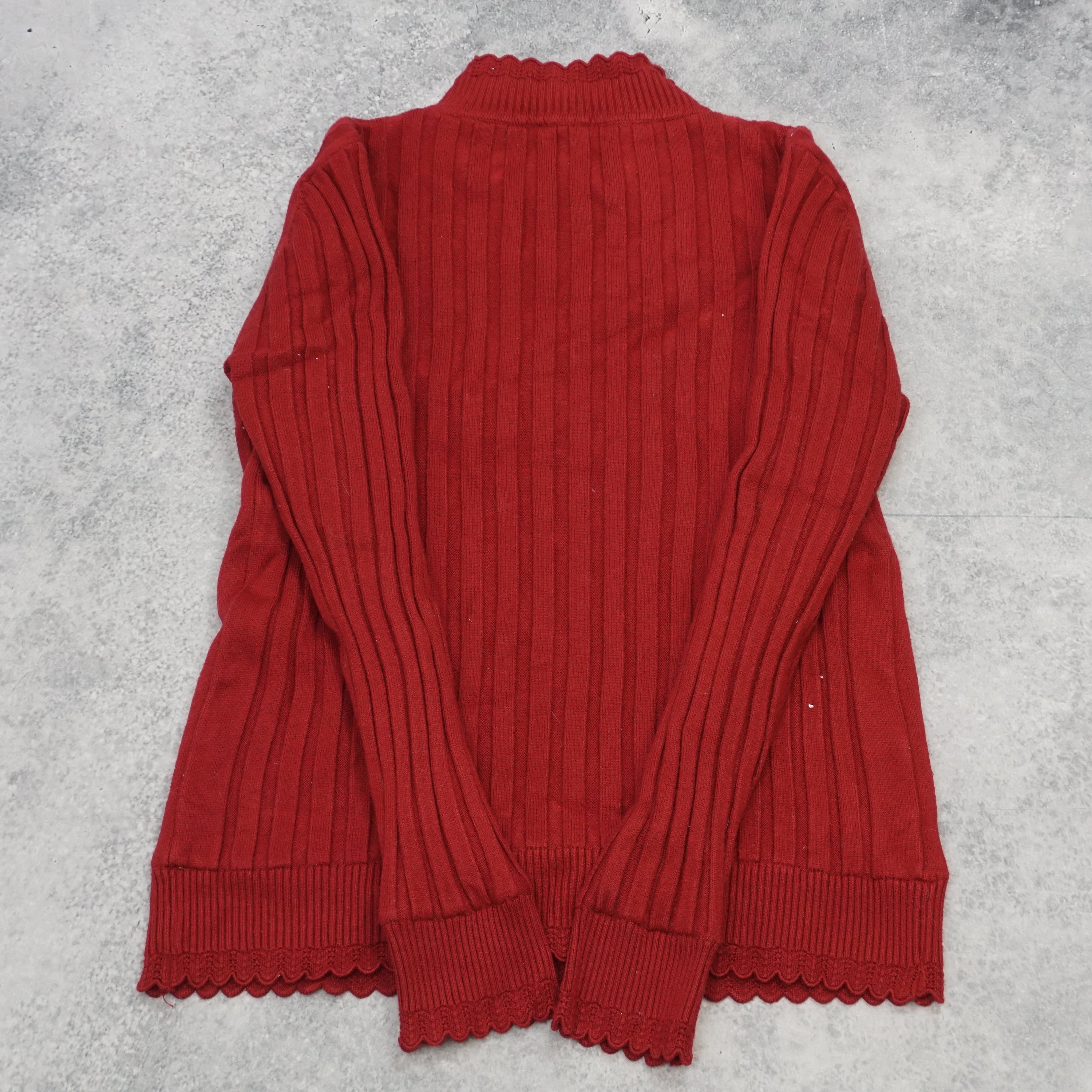 Stretch Ribbed Sweater