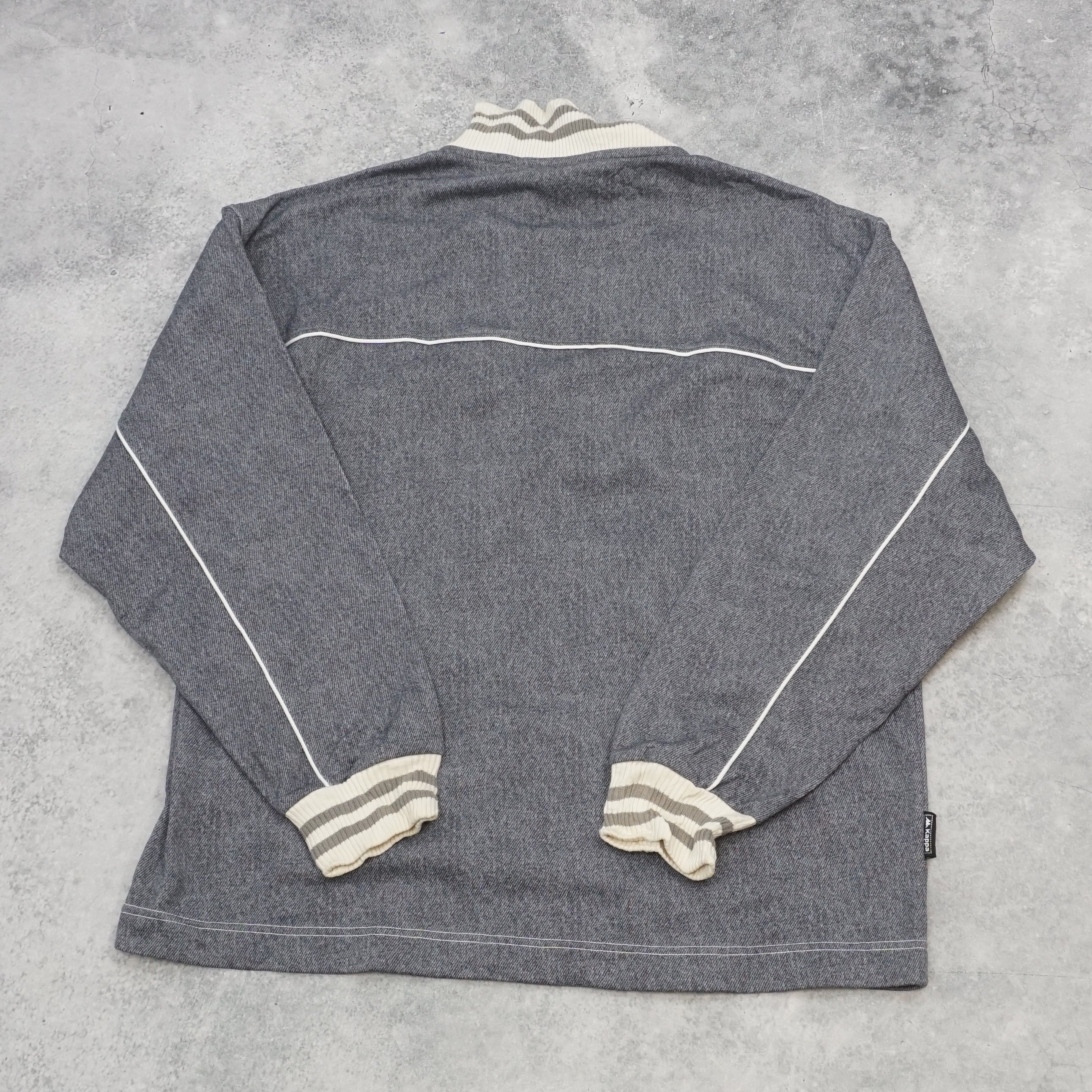 90s Kappa Striped Trim Track Jacket
