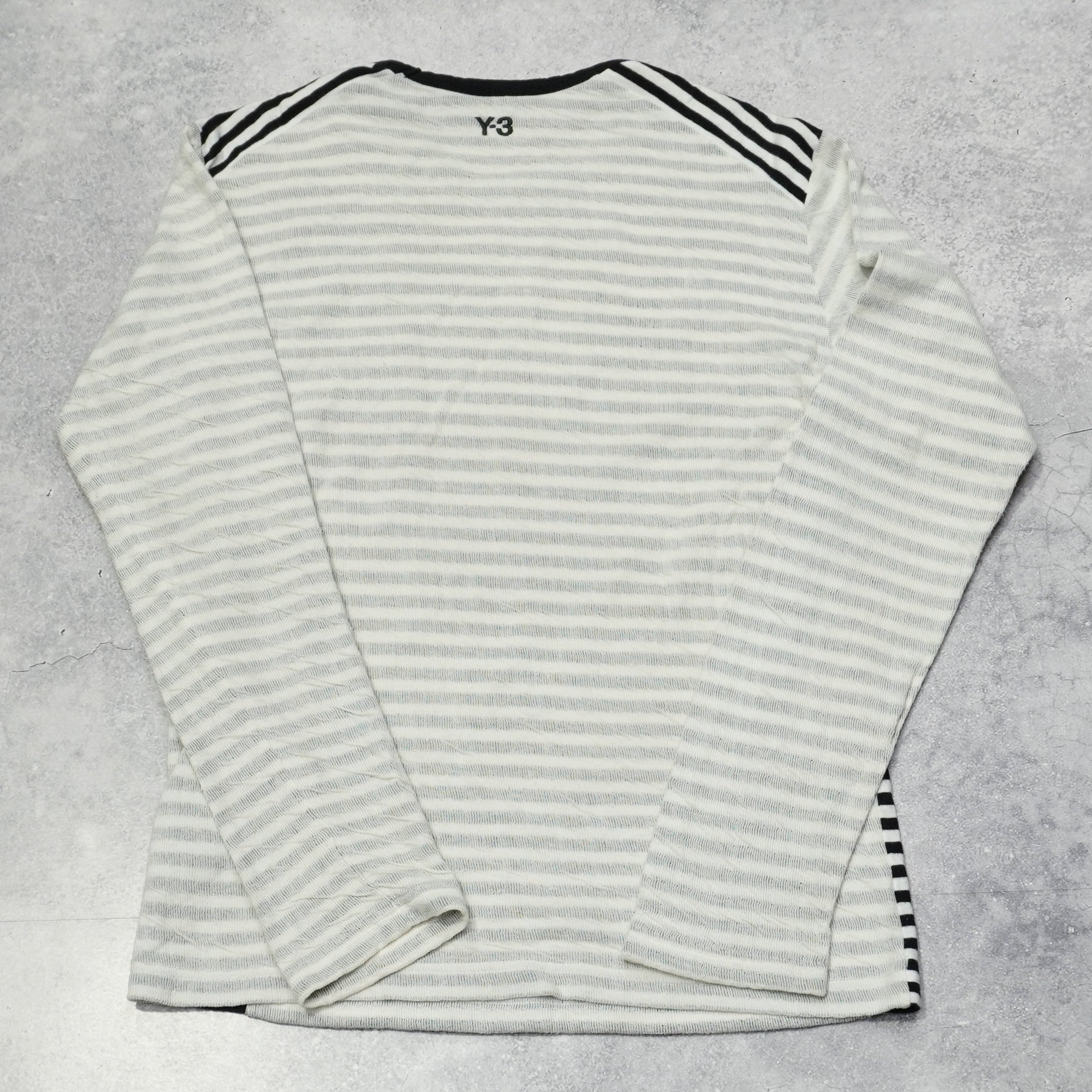 2000s Y-3 Striped Sweater