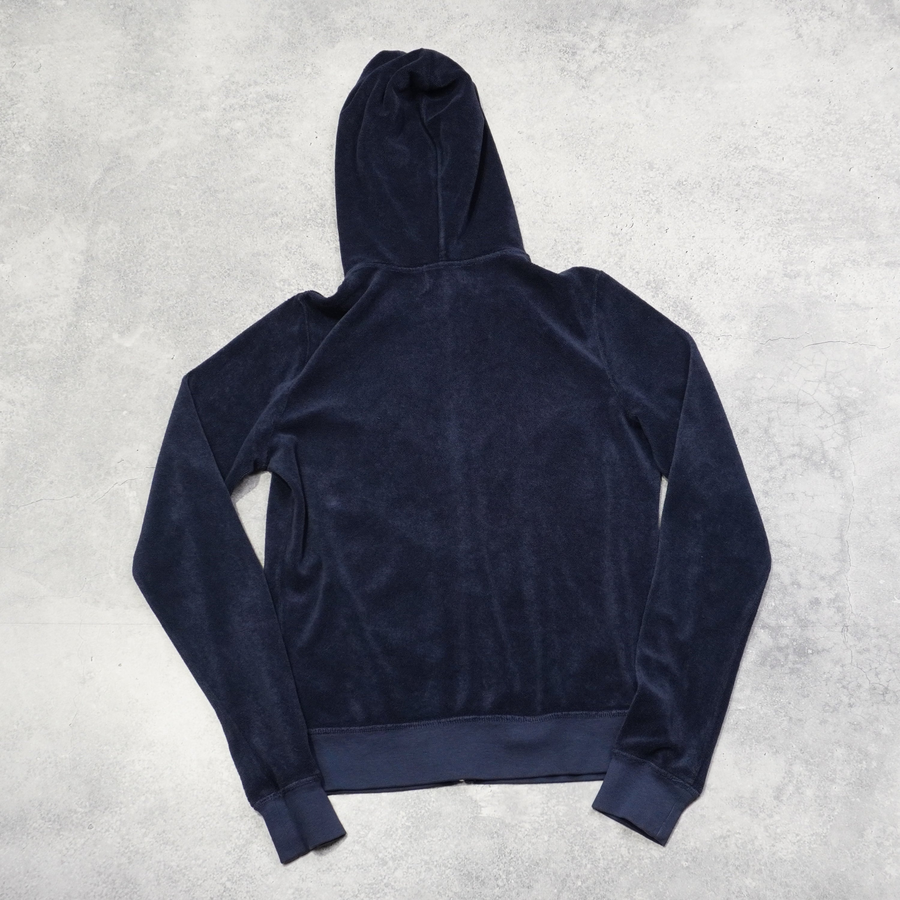 2000s Juicy Couture Terry Towel Hoodie