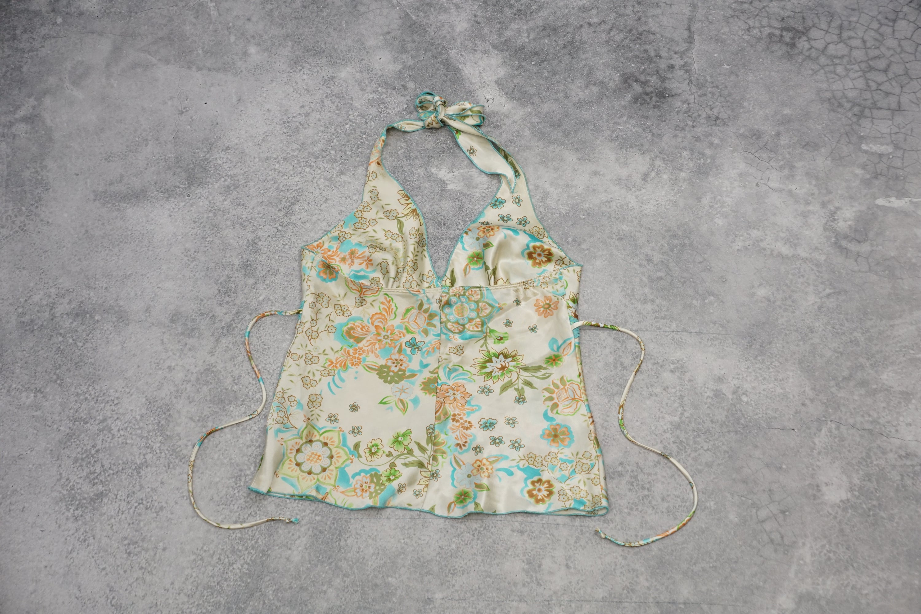 Halo Floral Print Top Cami