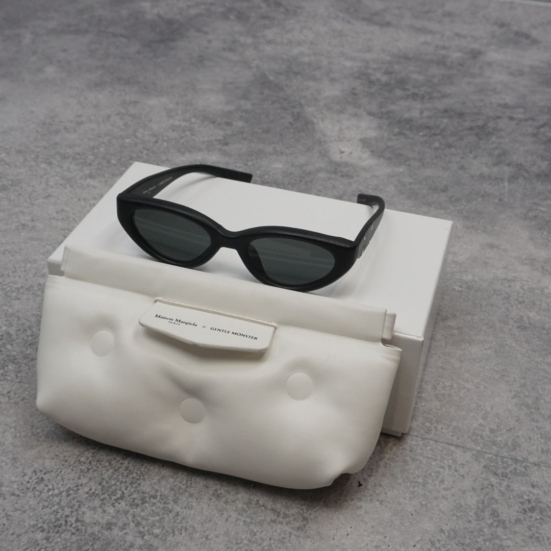 Maison Margiela X Gentle Monster Leather Cat Eye Sunglasses
