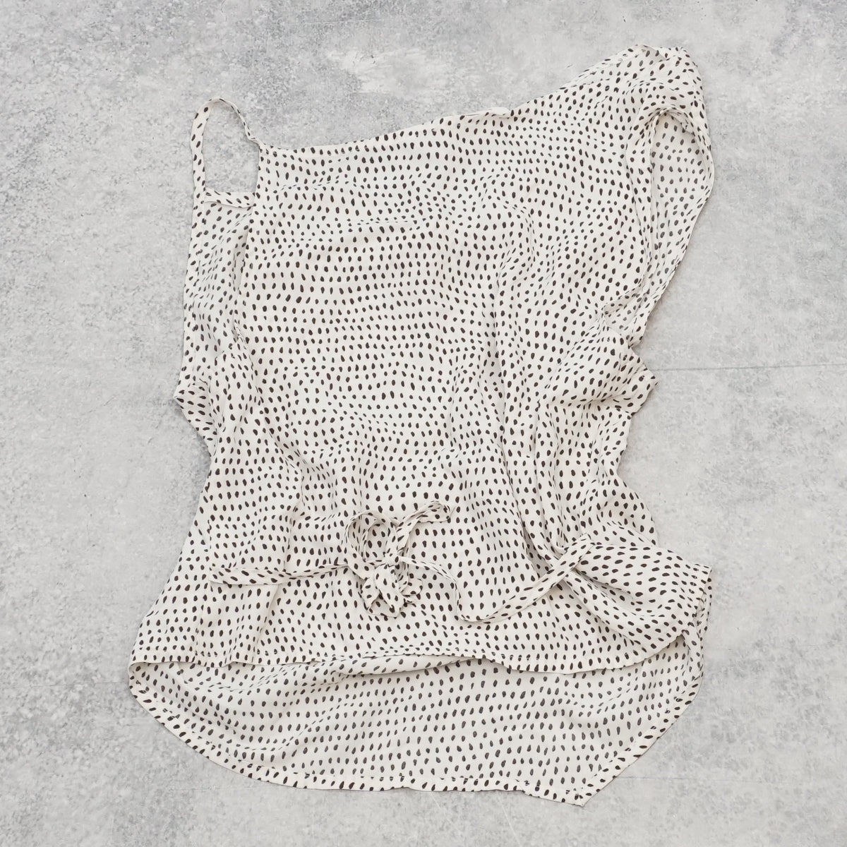 Ese O Ese Ruffle Tie Top