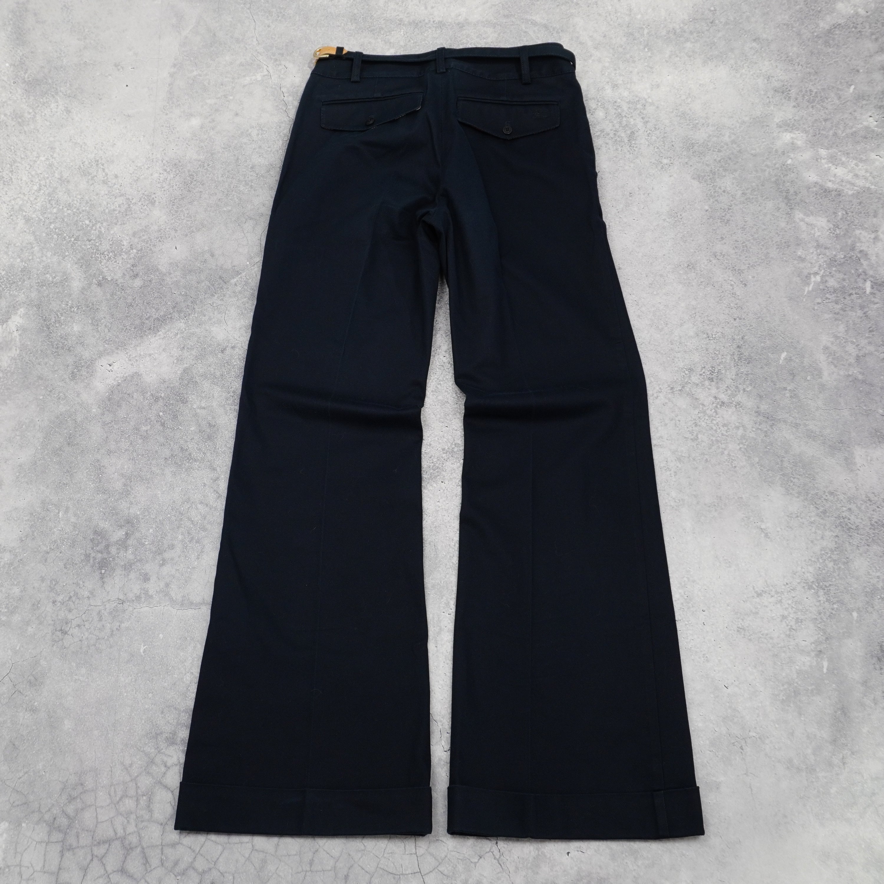 2000s Burberry Blue Label Flared Pants