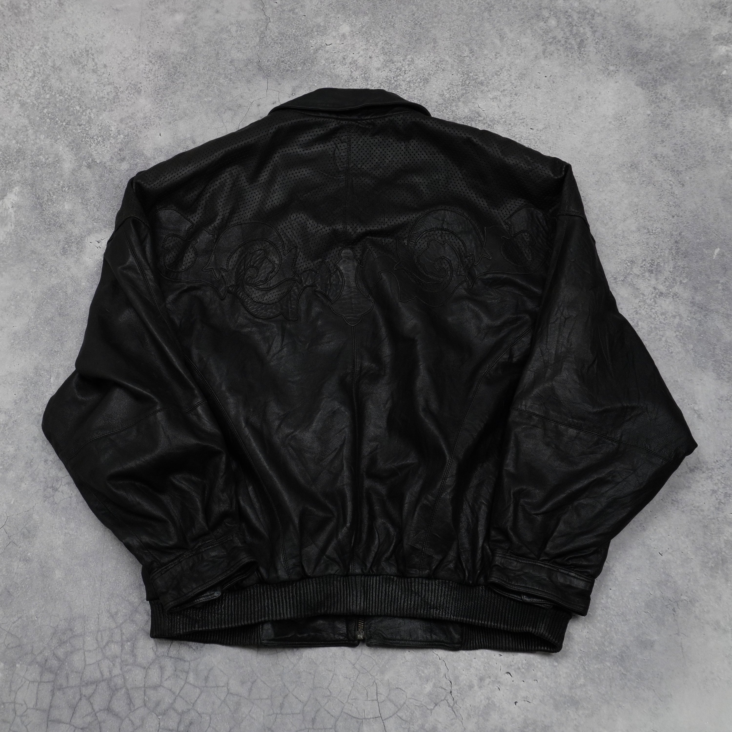 90s Pelle Pelle Marc Buchanan Leather Jacket