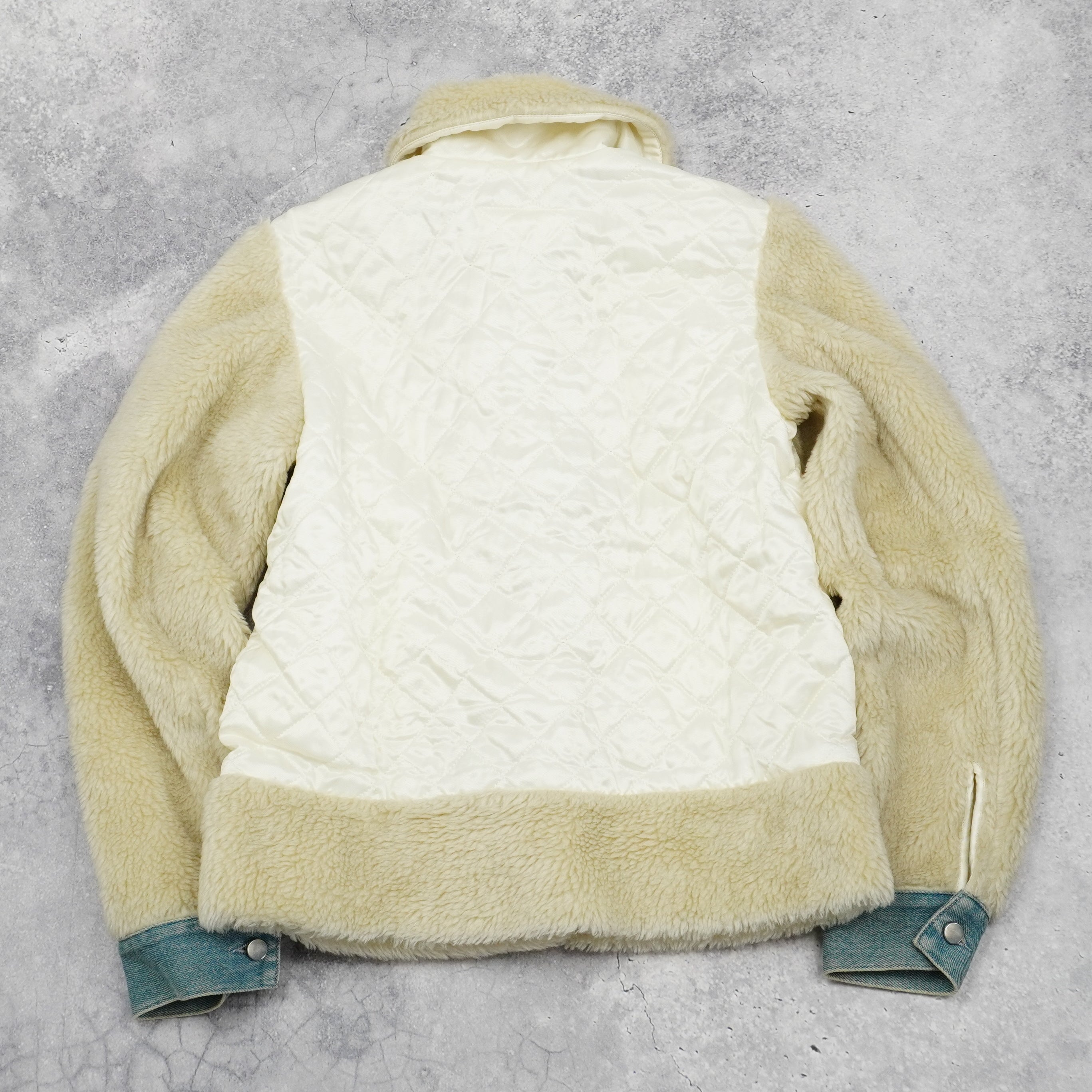MM6 Maison Margiela Faux Fleece Quilted Jacket