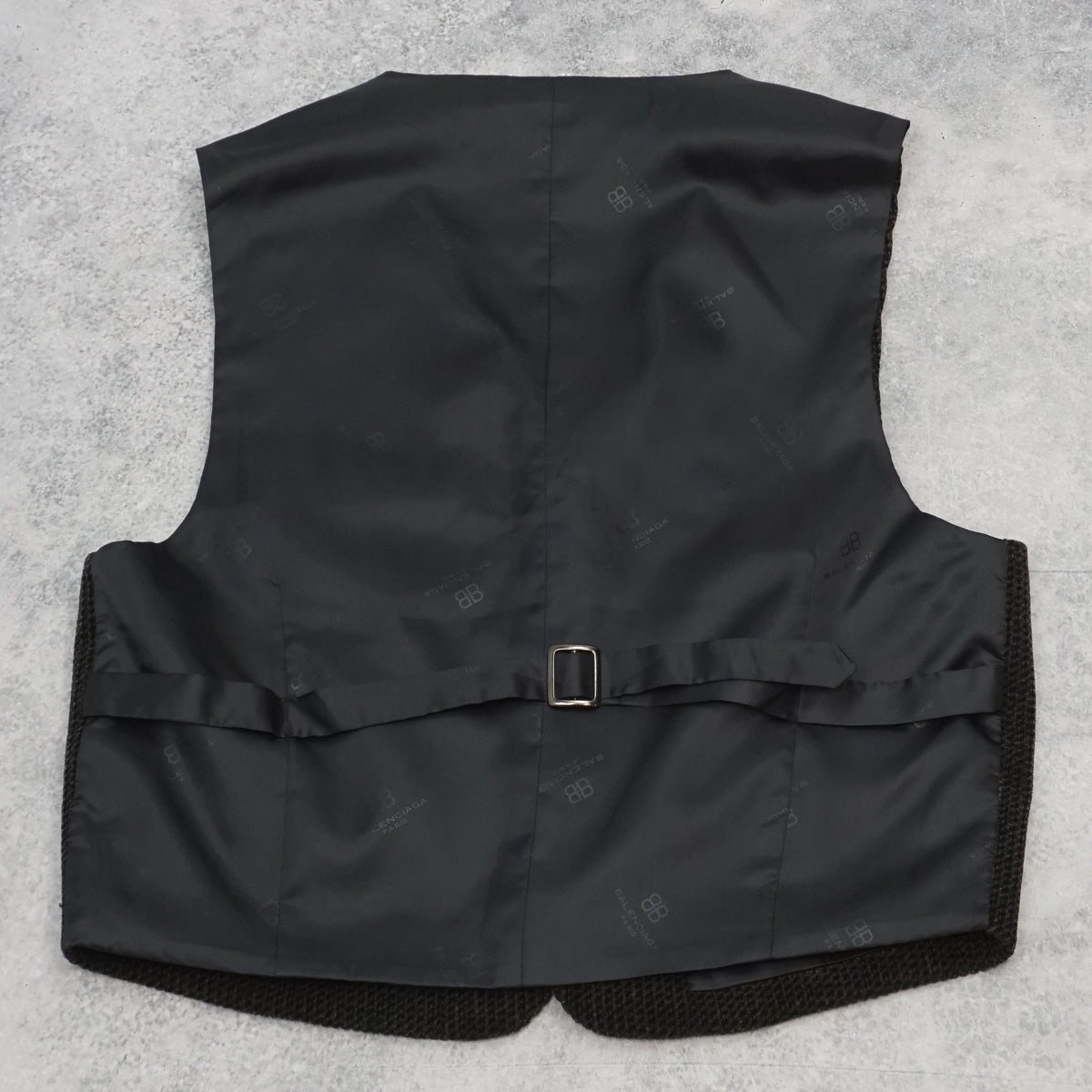 2000s Balenciaga Tailored Textured Vest