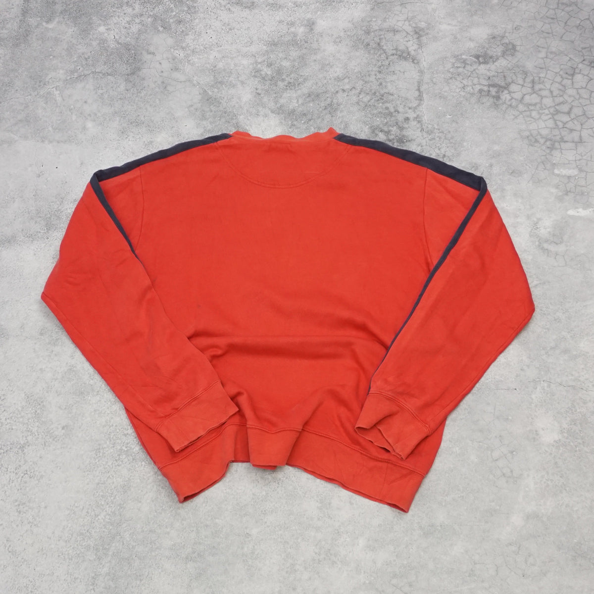 2000s Nike Colour Block Spellout Crewneck Sweater