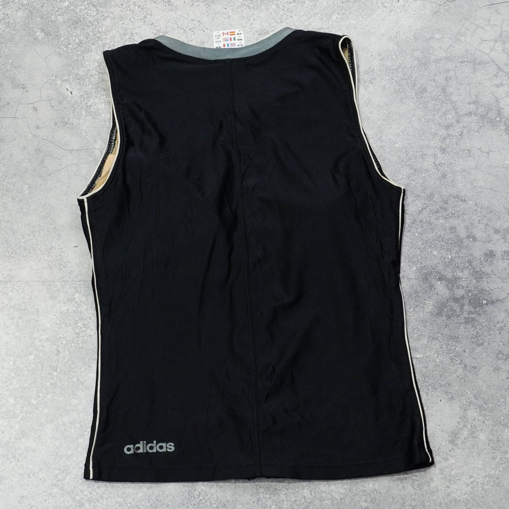 2000s Adidas Zip Up Top