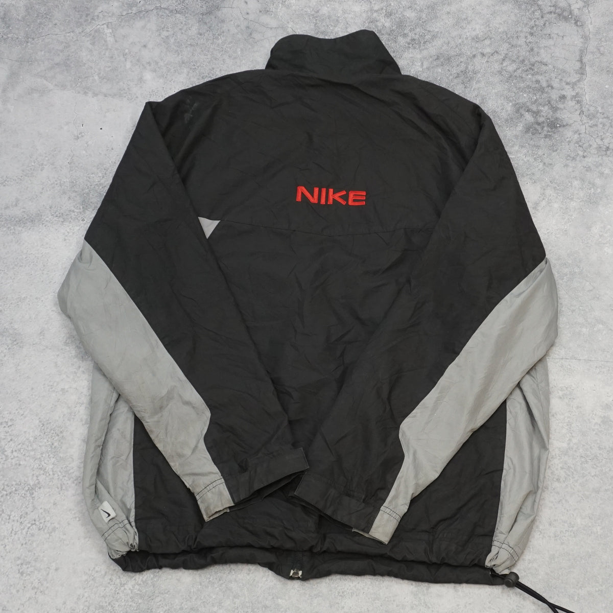 2000s Nike Colour Block Embroidered Windbreaker