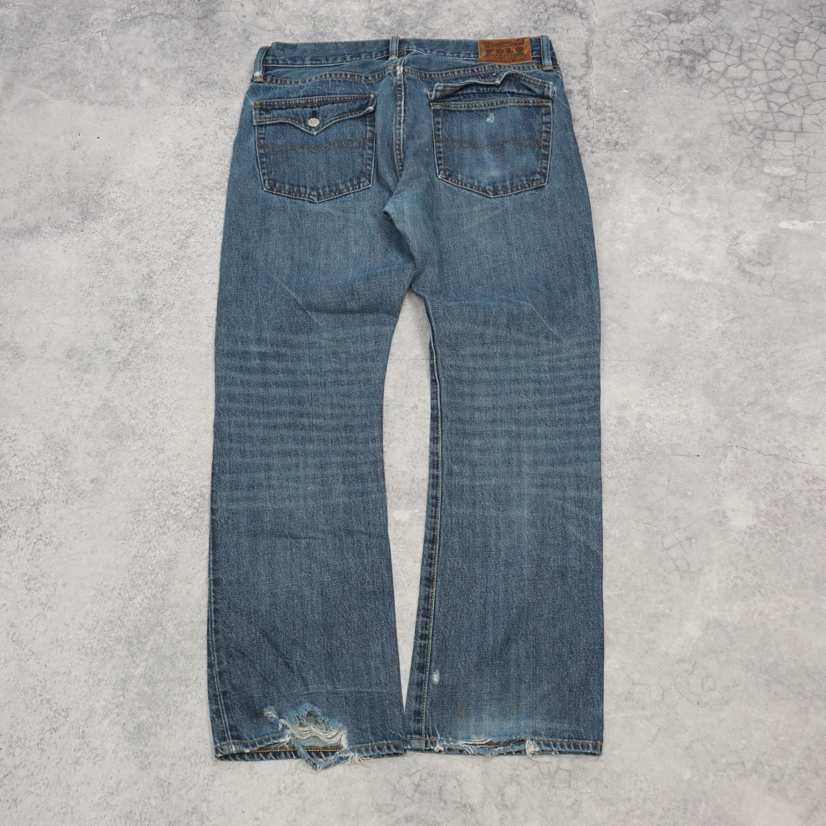 2000s Polo Ralph Lauren Flare Denim Jeans
