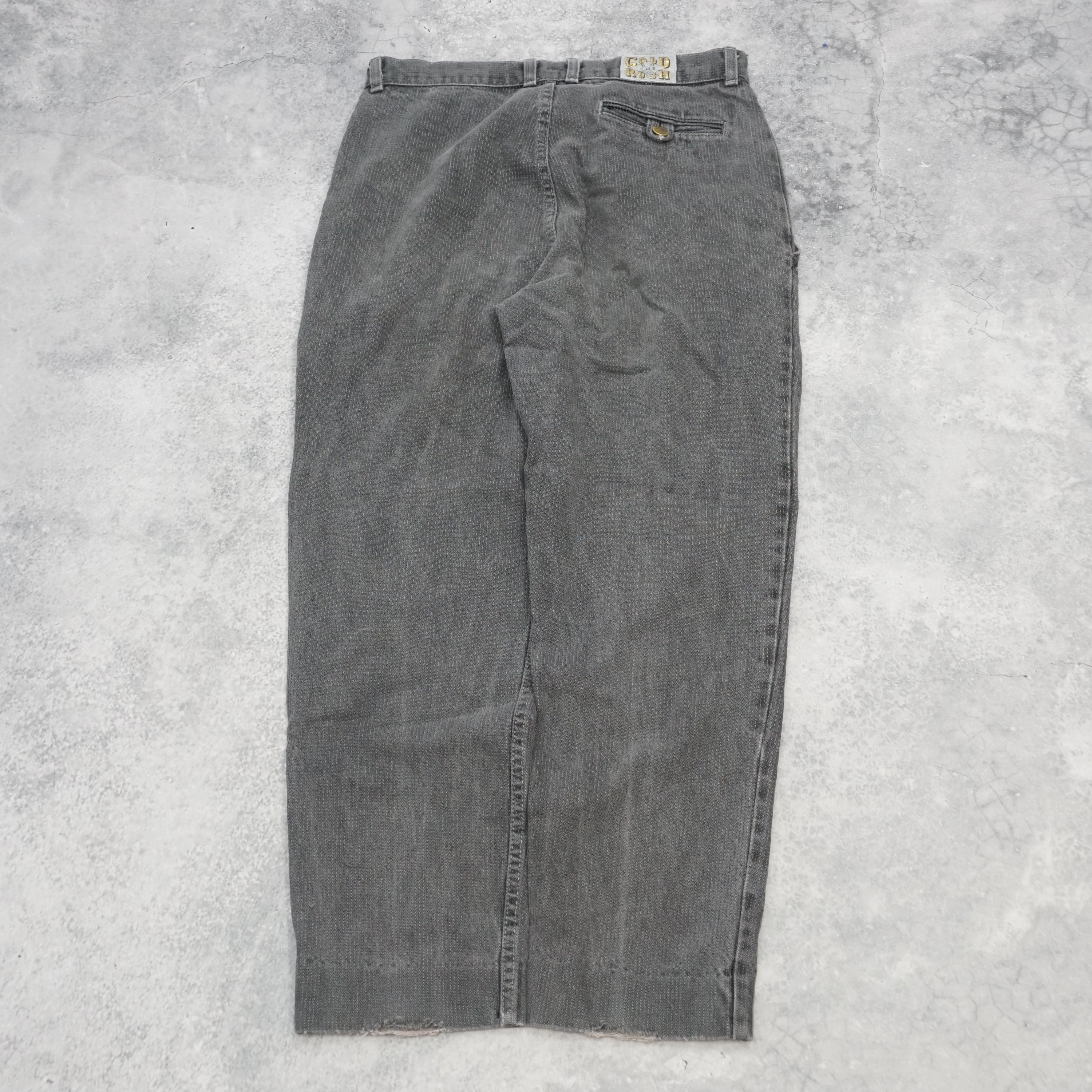 90s Gold Rush Baggy Pants