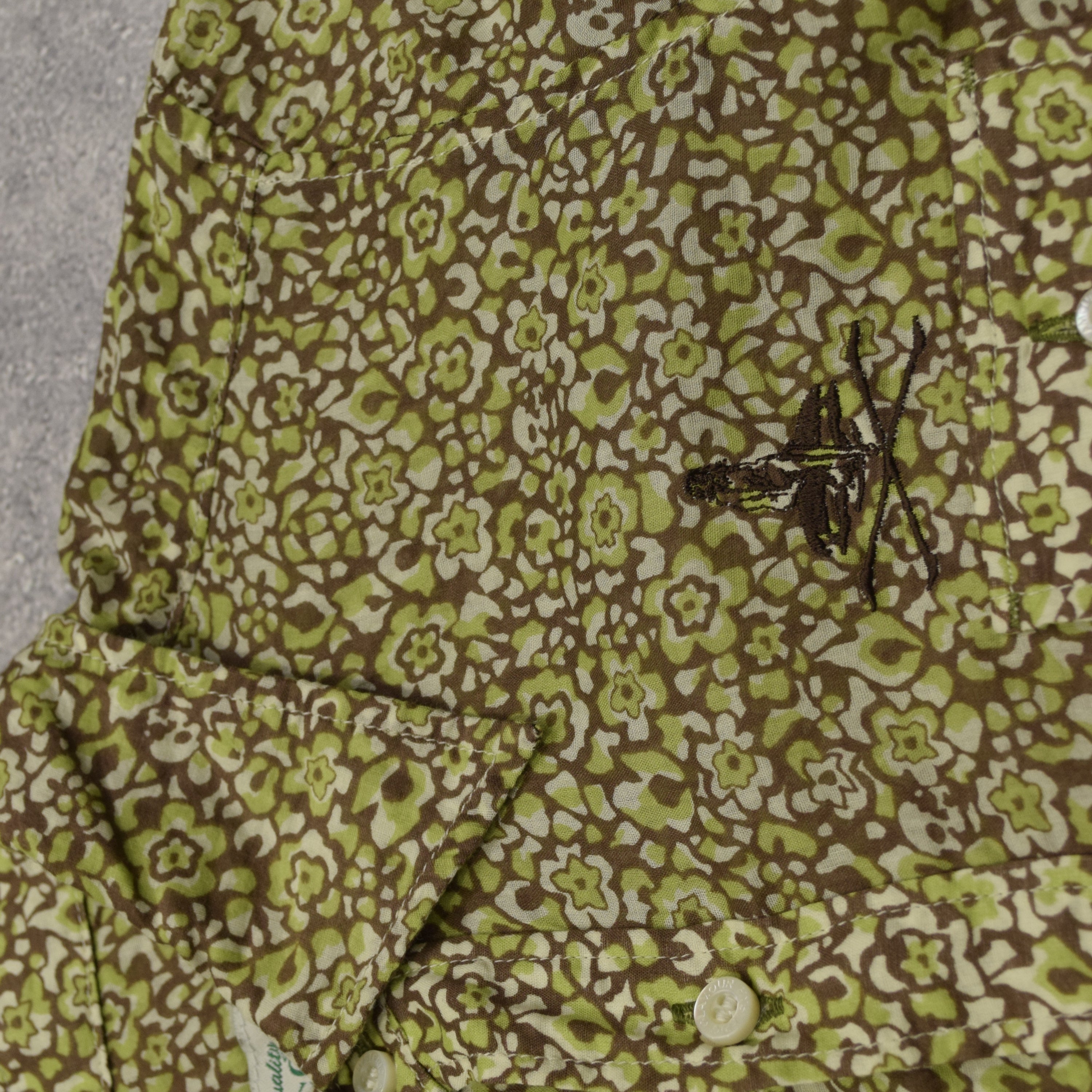 2000s Hysteric Glamour Floral Print Button Up