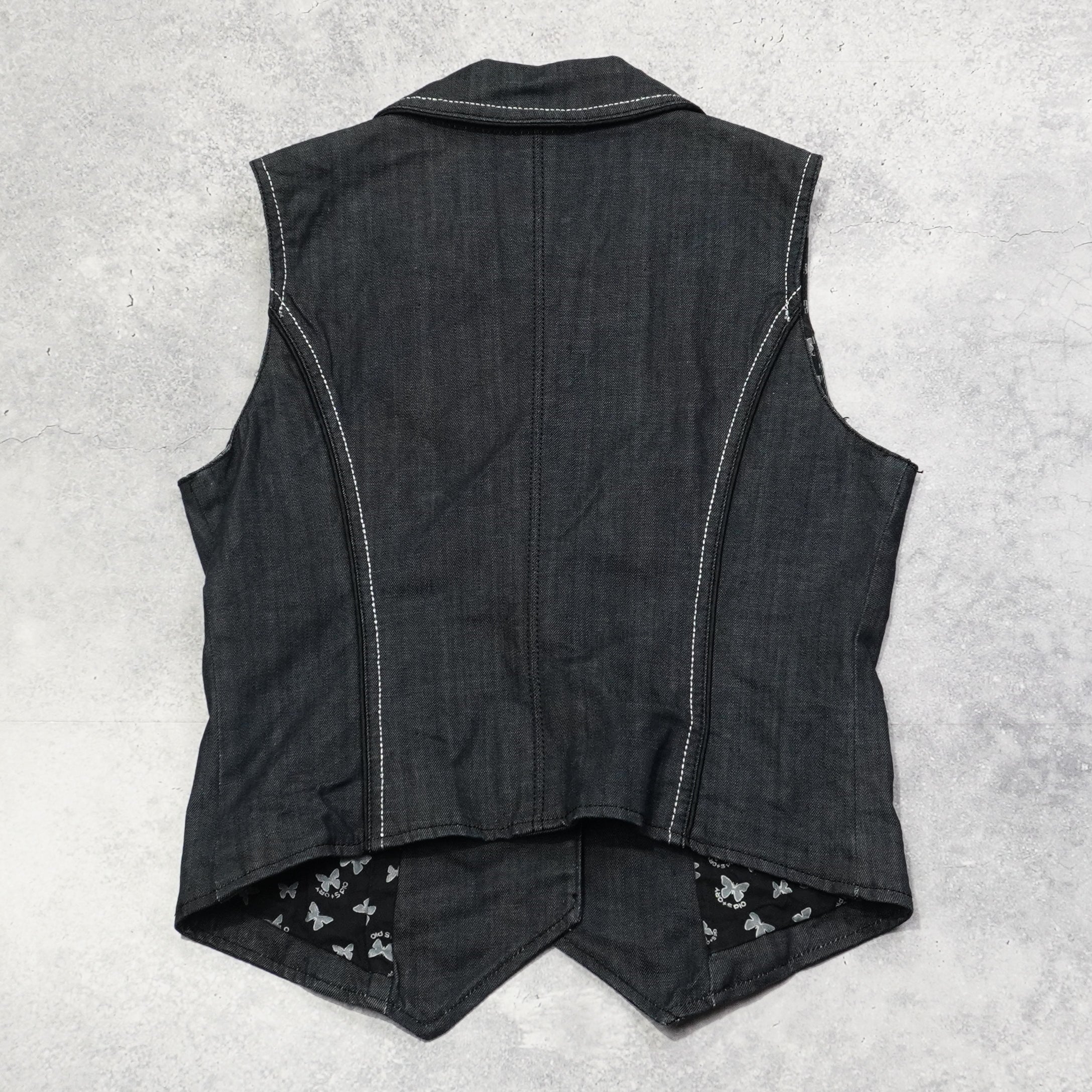 2000s Old Story Denim Vest
