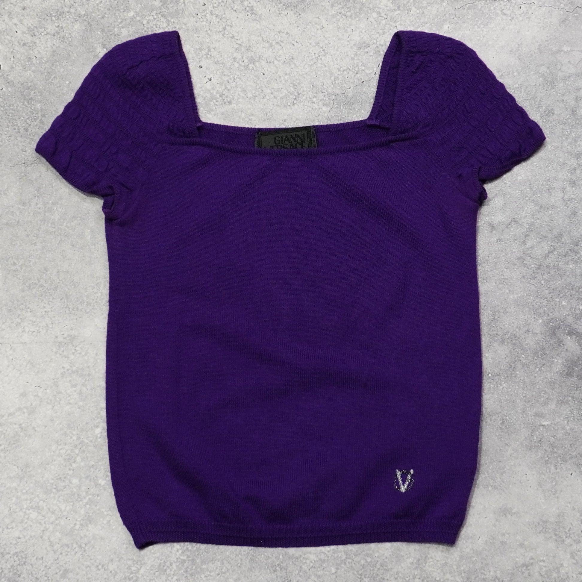 2000s Gianni Versace Knit Top
