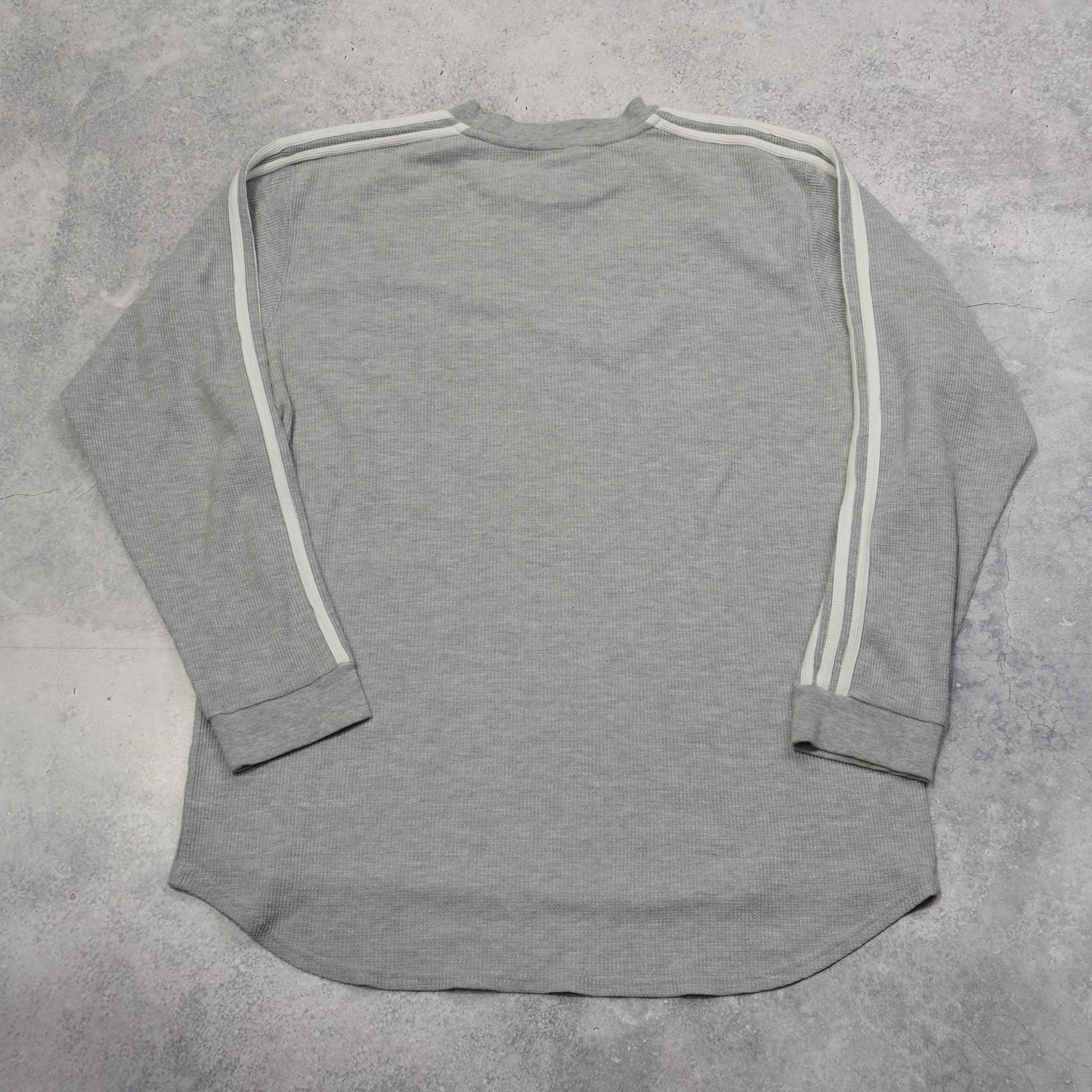 2000s Adidas Waffle Knit Thermal T-Shirt