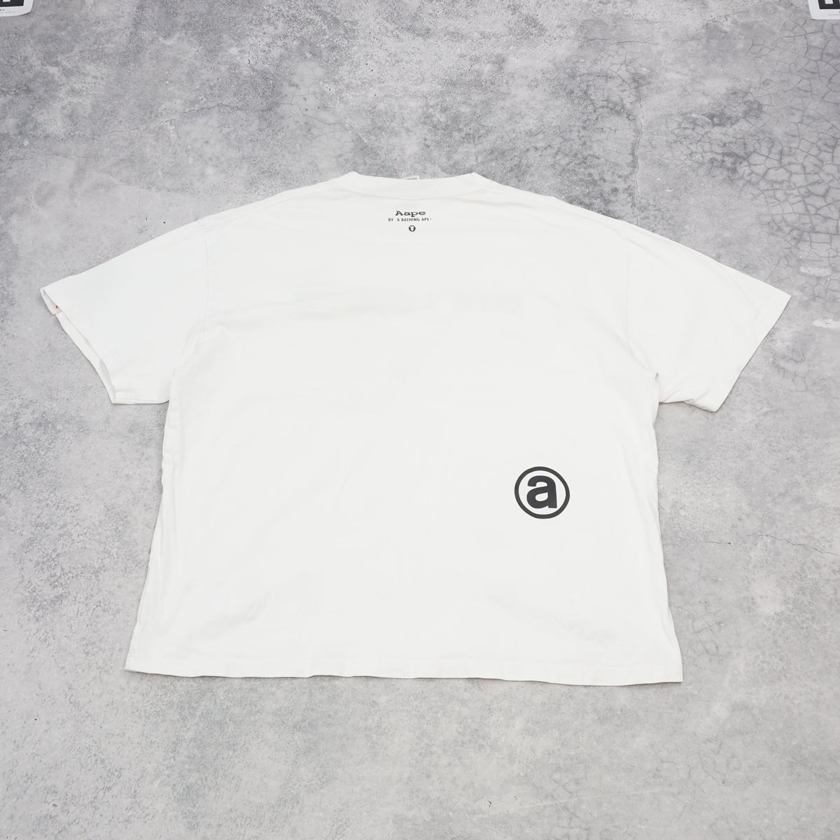 AAPE by A Bathing Ape Spellout Embroidered T-Shirt