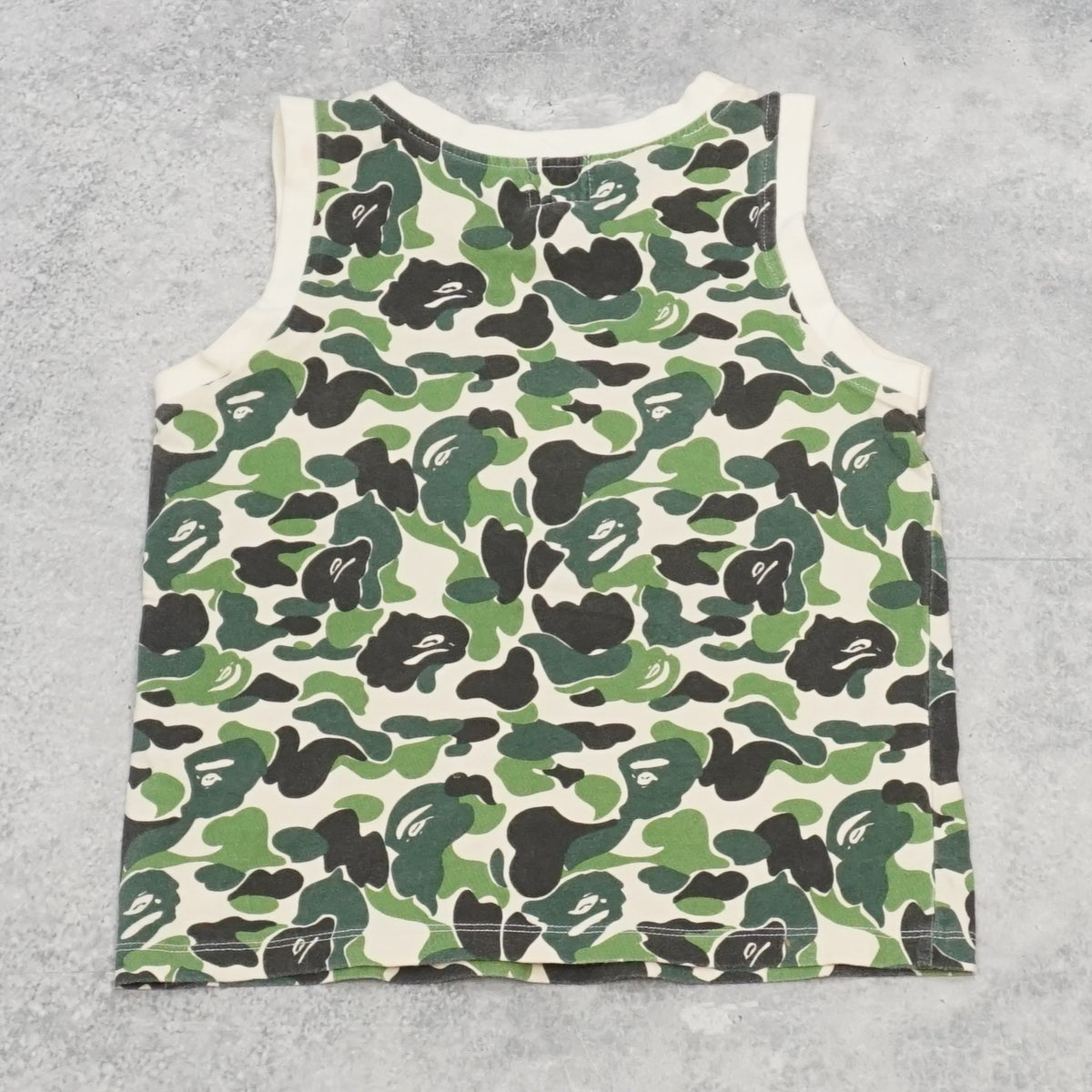 2000s Bape Kids ABC Camo Tank Top