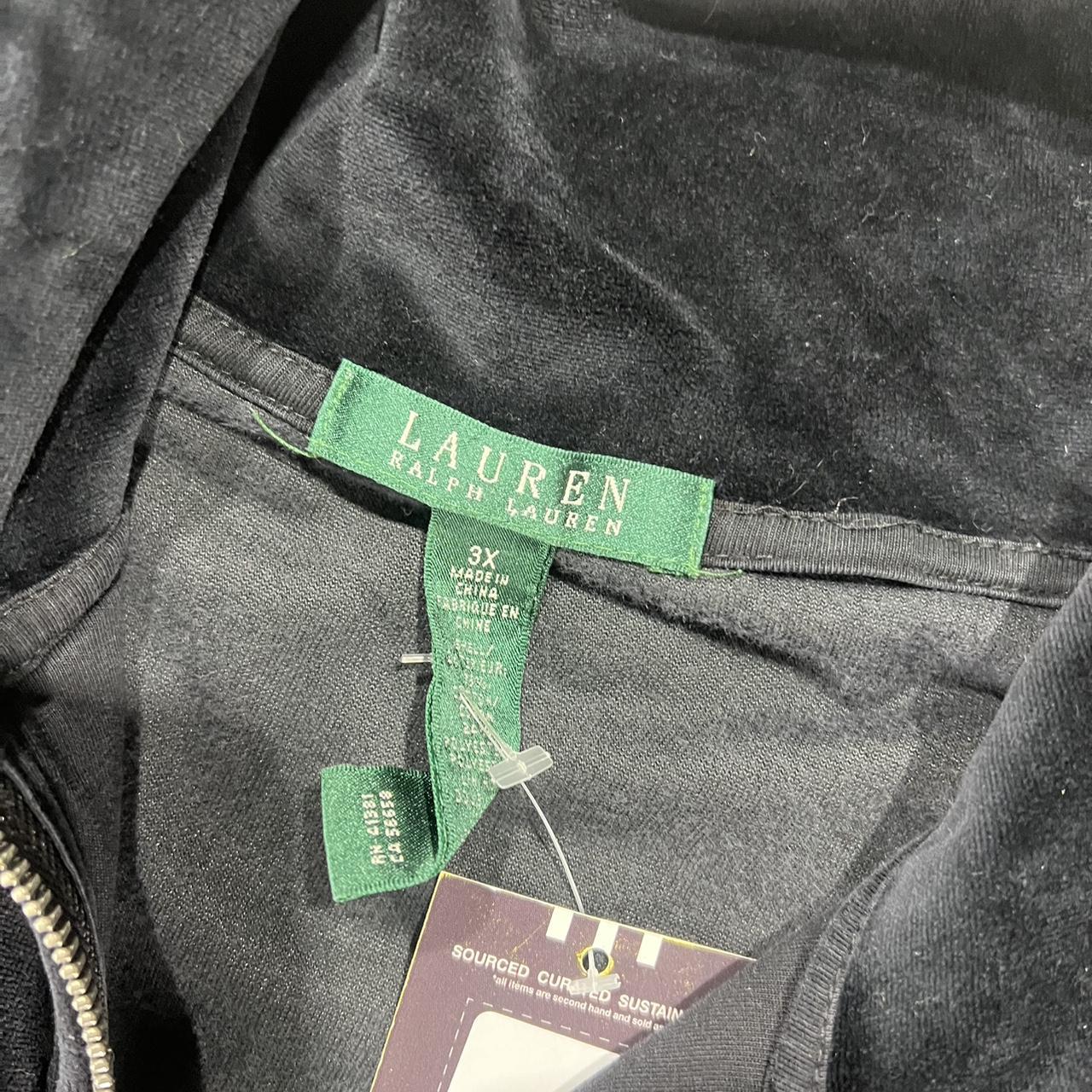 2000s Polo Ralph Lauren Velour Hoodie Hoodie